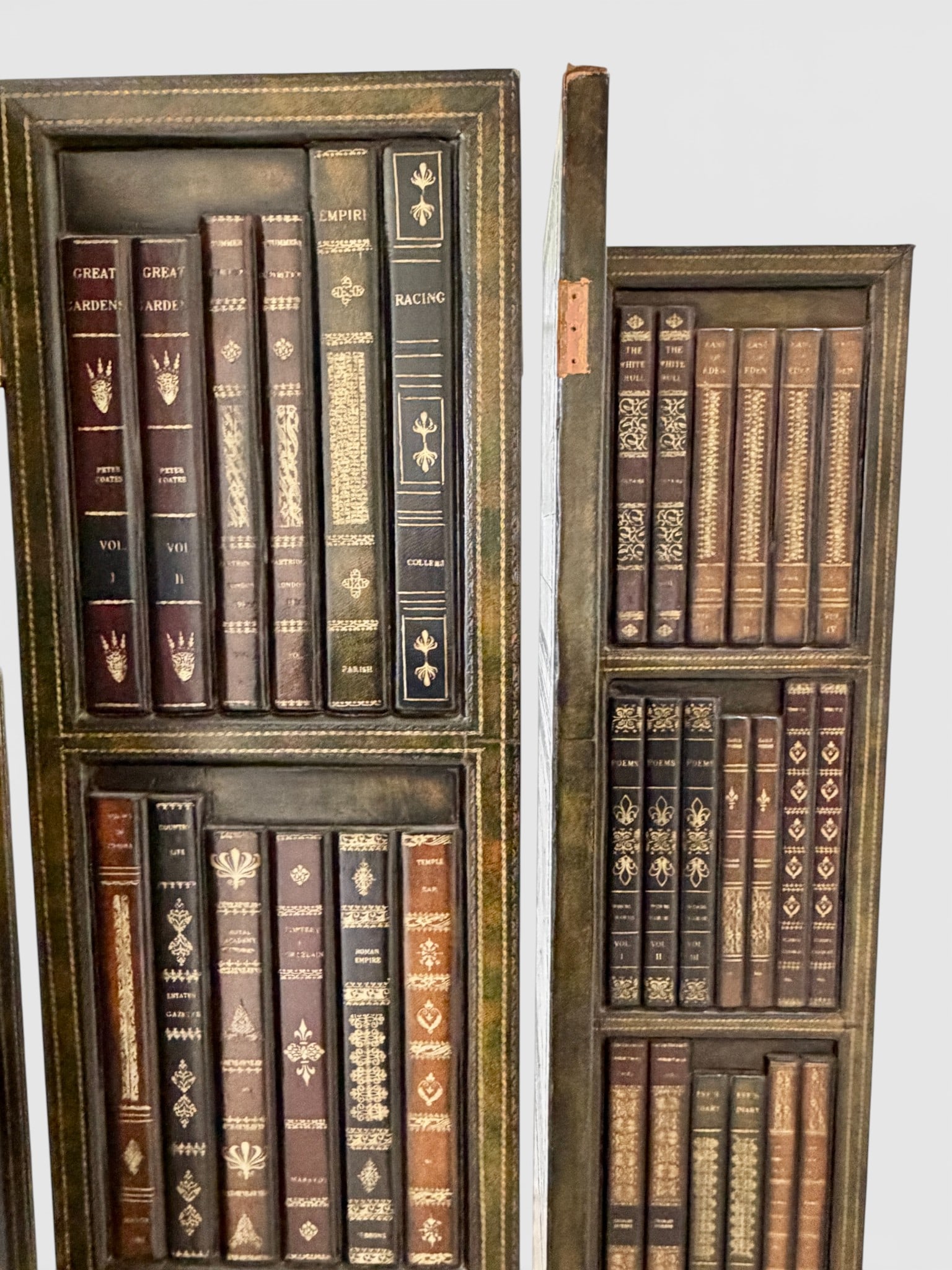 Maitland Smith 4-Panel Double-Sided Screen - 11