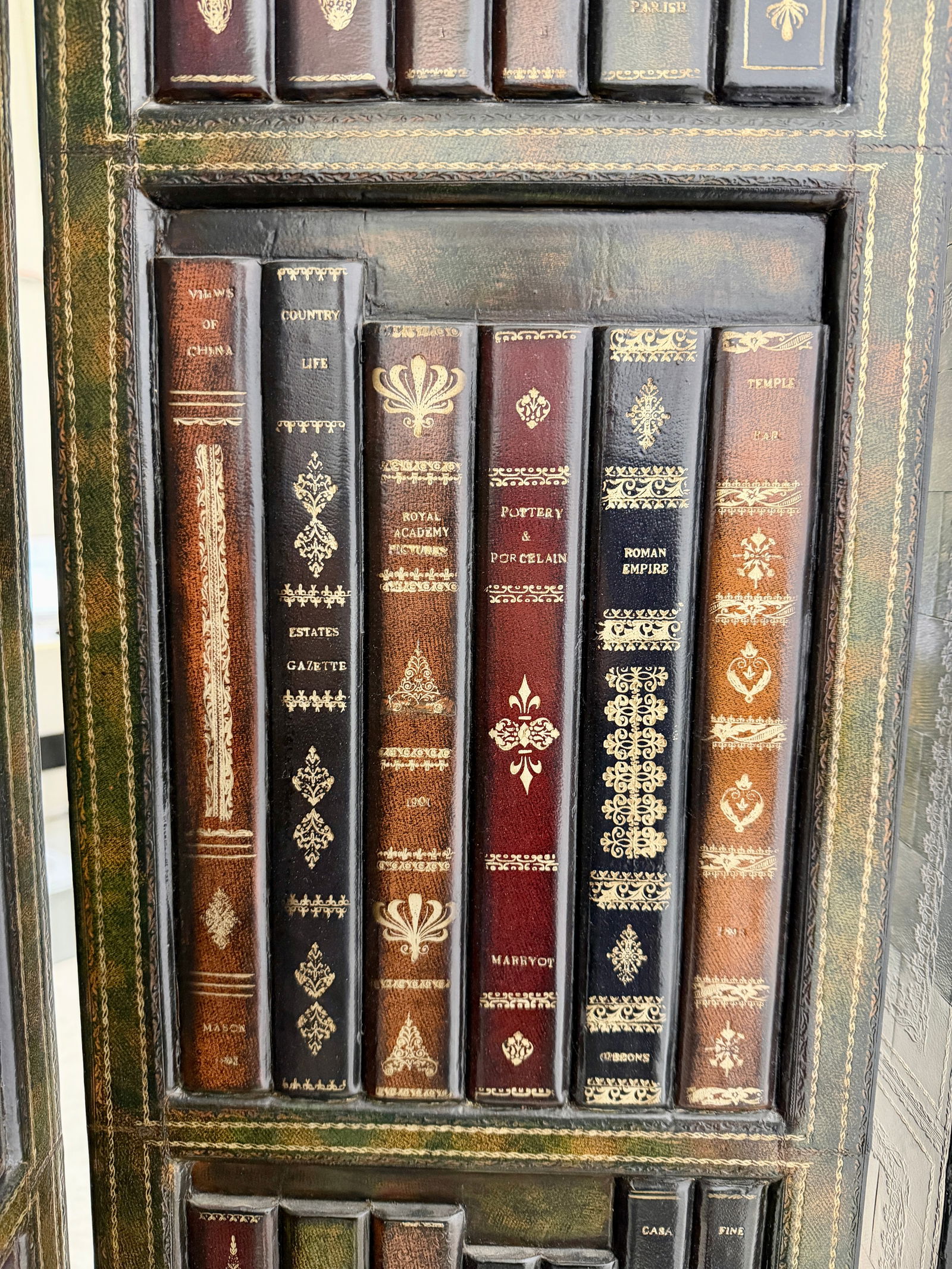 Maitland Smith 4-Panel Double-Sided Screen - 14