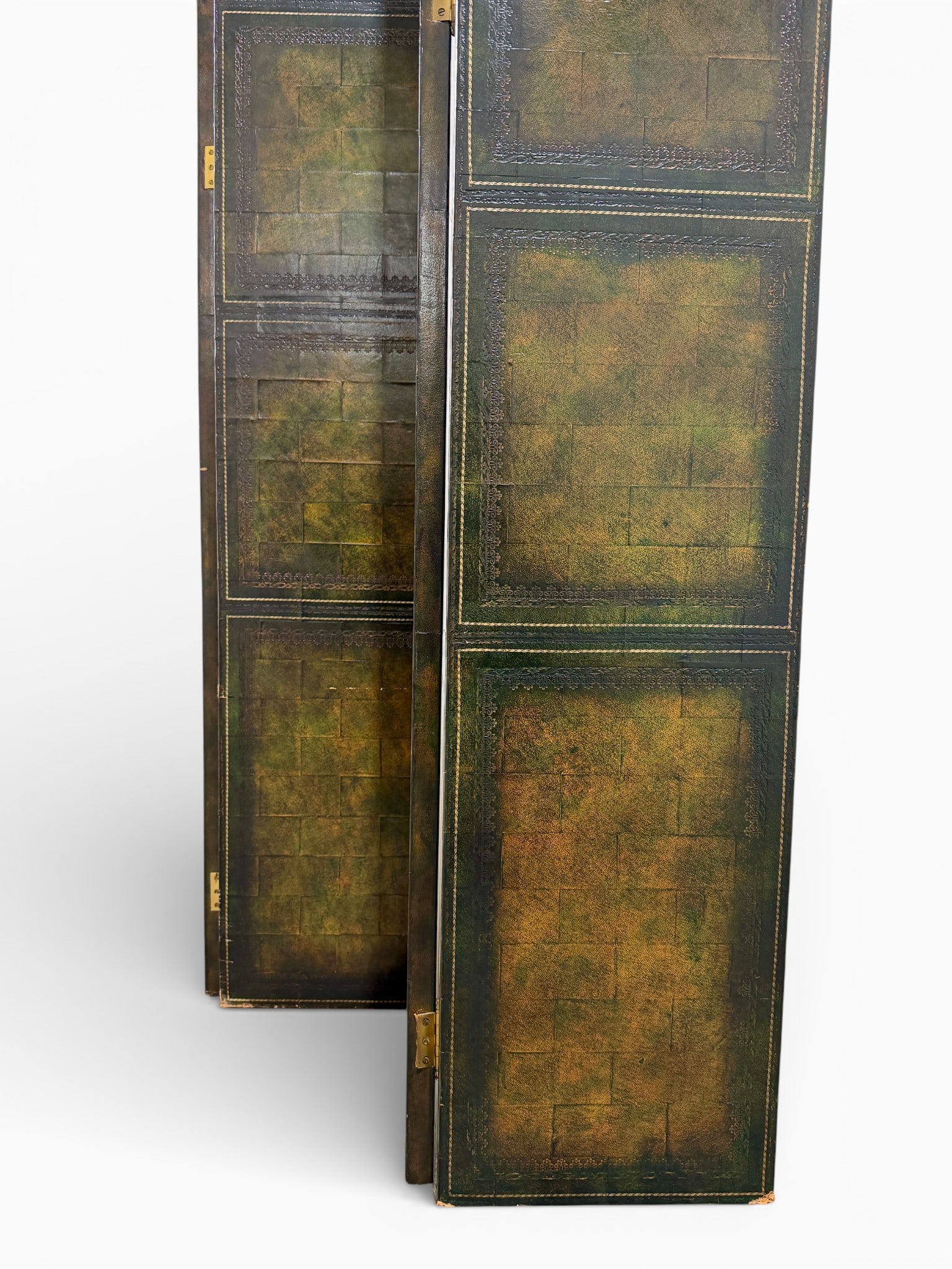 Maitland Smith 4-Panel Double-Sided Screen - 16