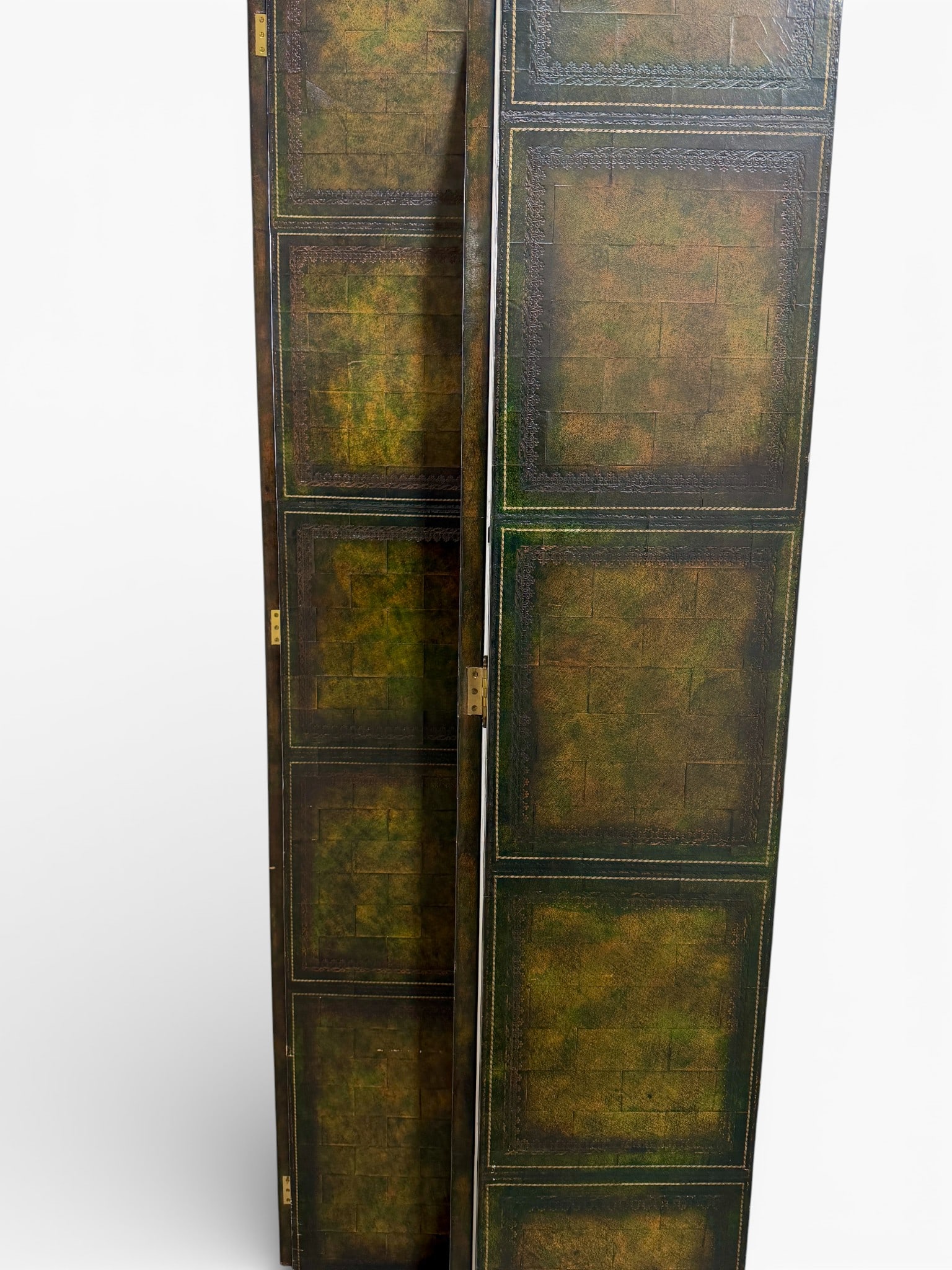 Maitland Smith 4-Panel Double-Sided Screen - 17