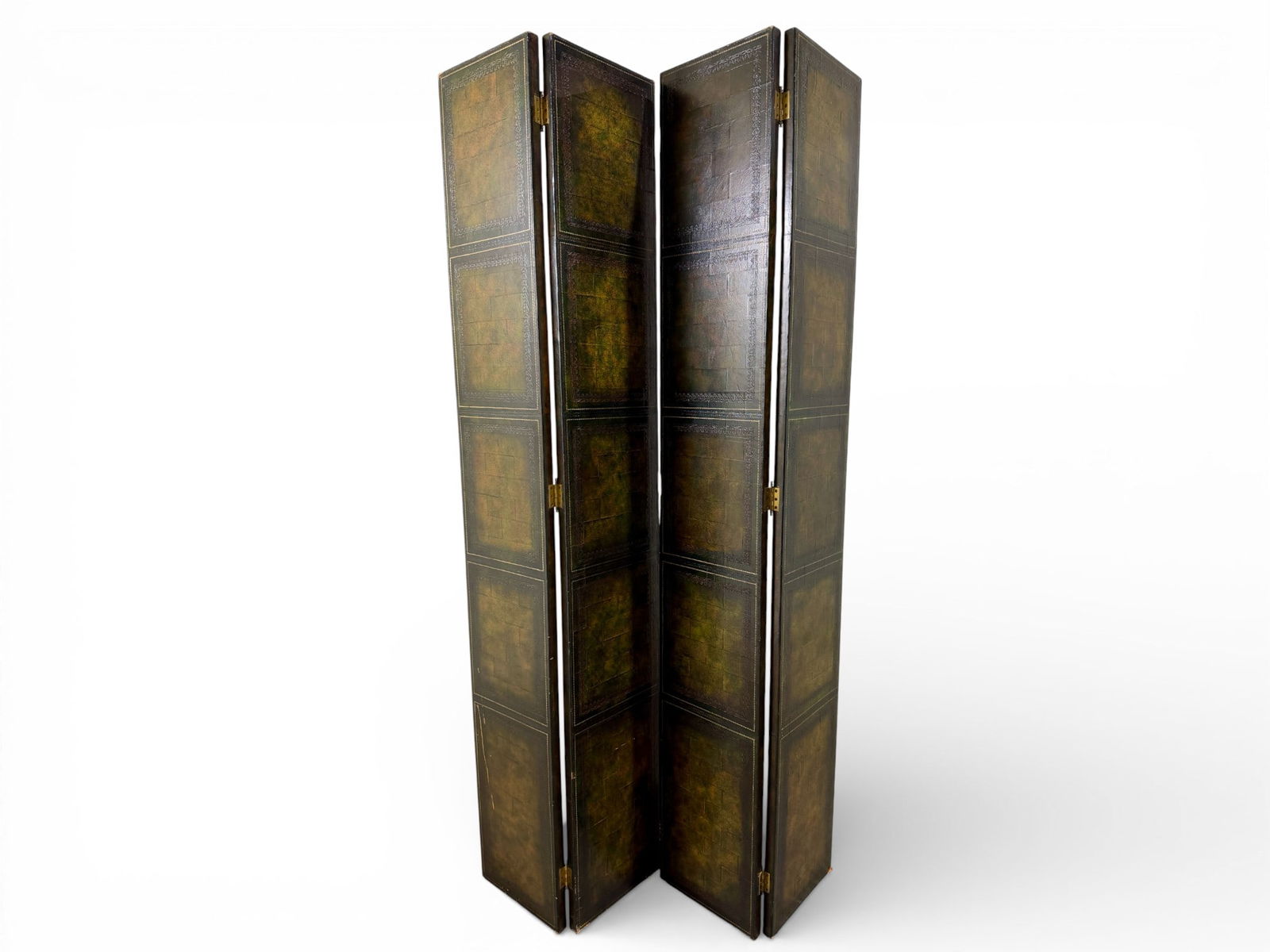 Maitland Smith 4-Panel Double-Sided Screen - 2