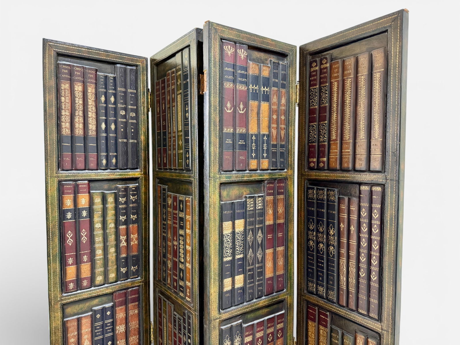 Maitland Smith 4-Panel Double-Sided Screen - 3