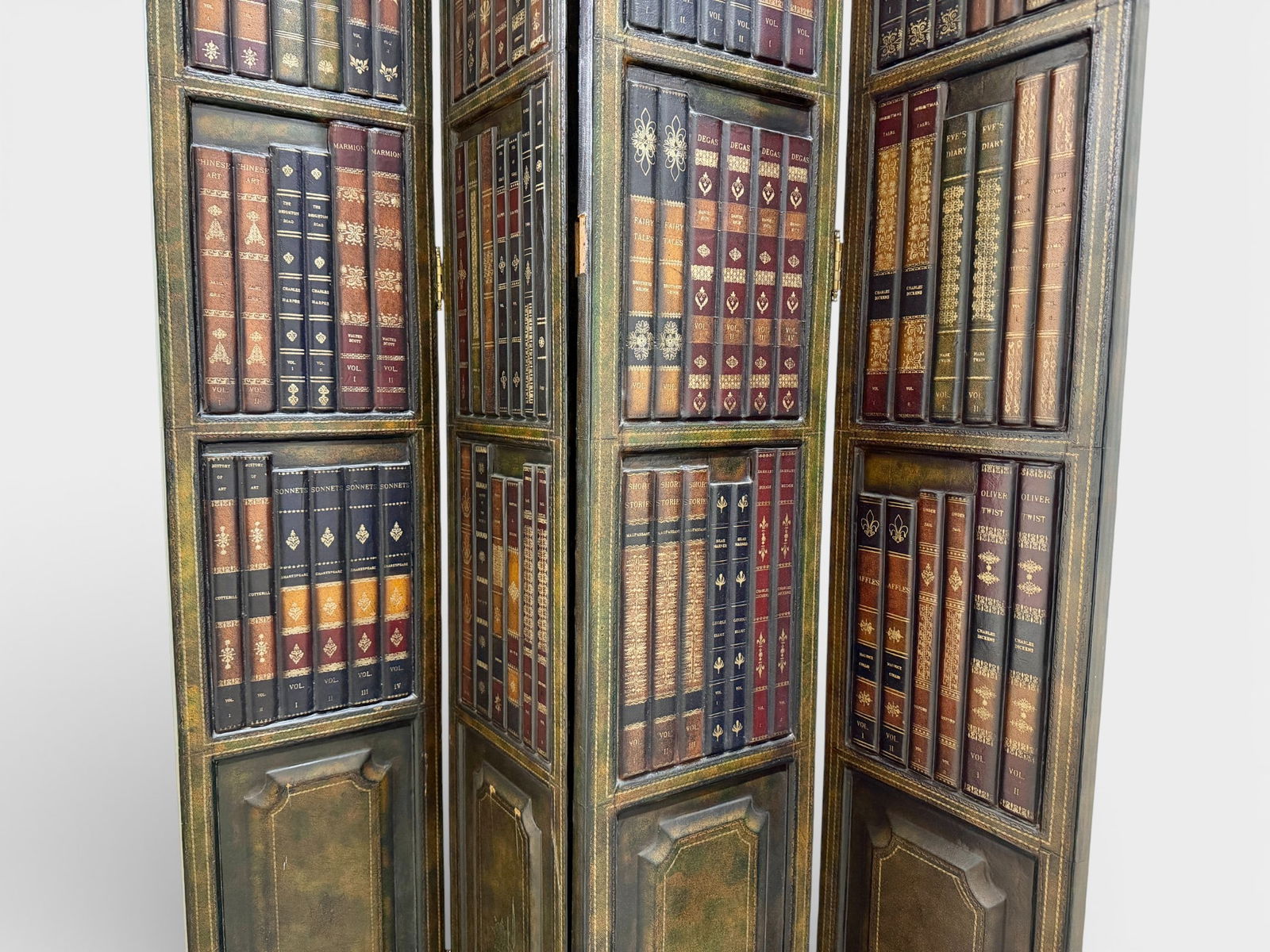 Maitland Smith 4-Panel Double-Sided Screen - 5