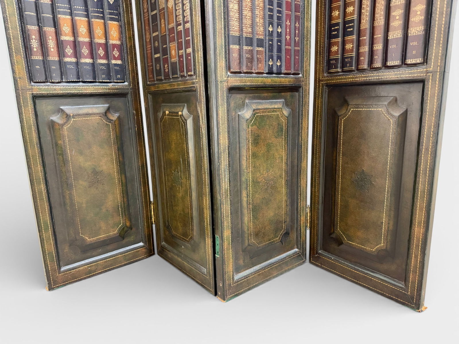 Maitland Smith 4-Panel Double-Sided Screen - 6