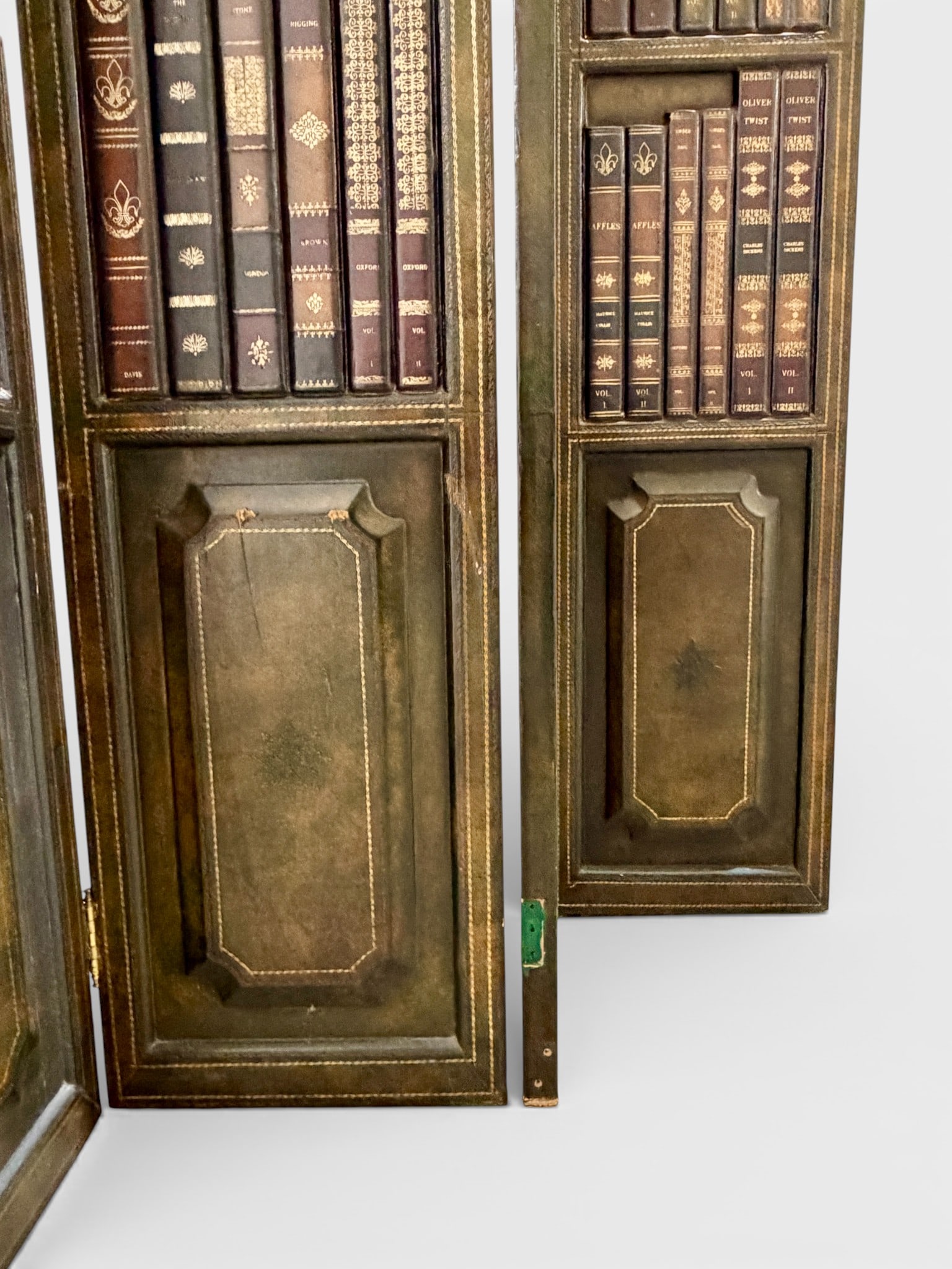 Maitland Smith 4-Panel Double-Sided Screen - 9