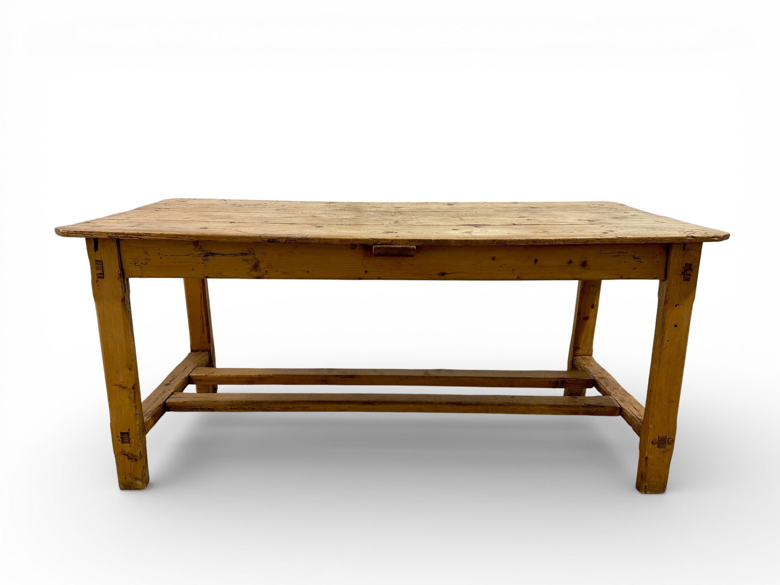 Vintage Pine Harvest Table (1 of 13)