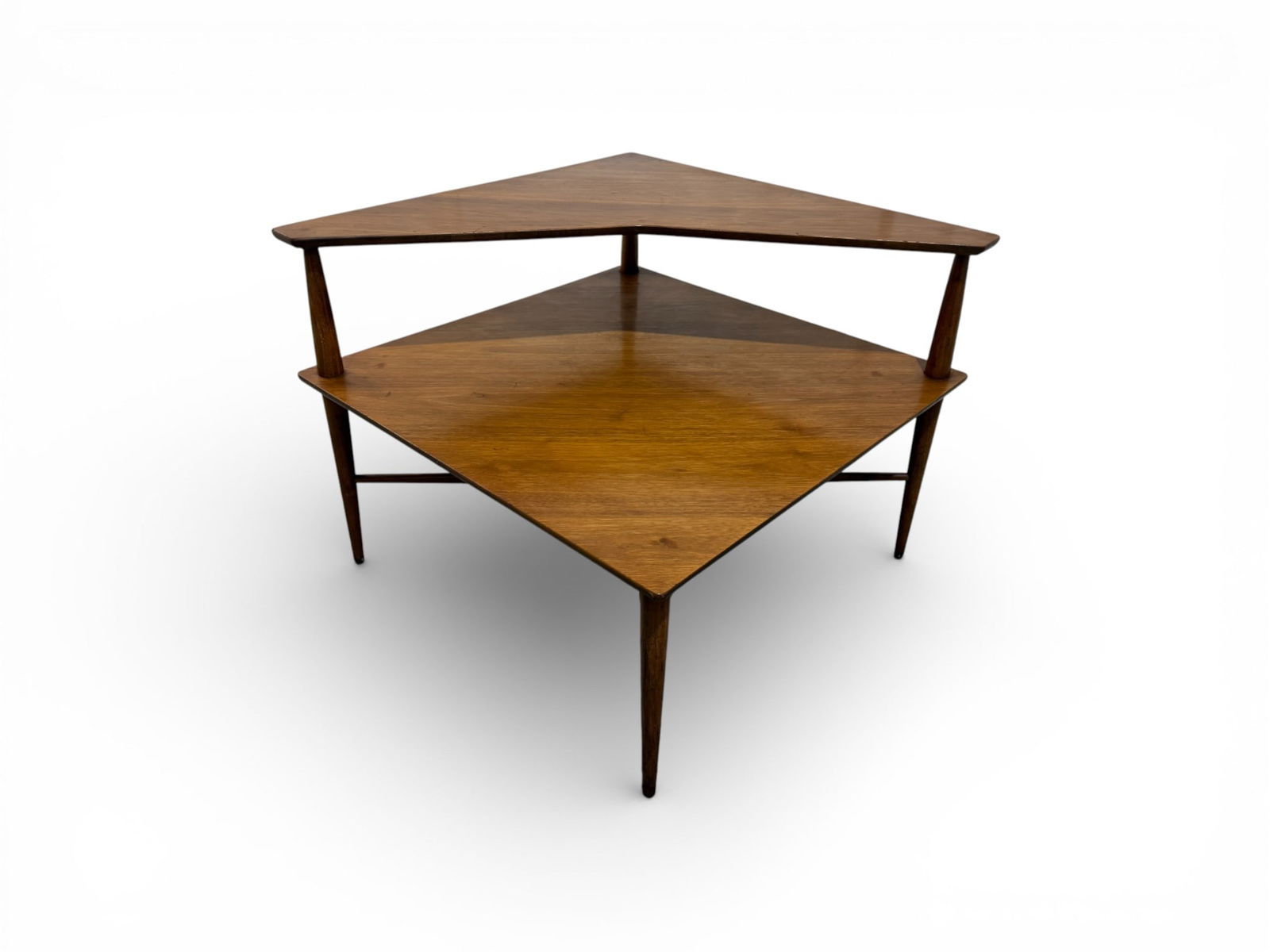 Heritage Henredon 2-Tier Corner Table (1 of 17)