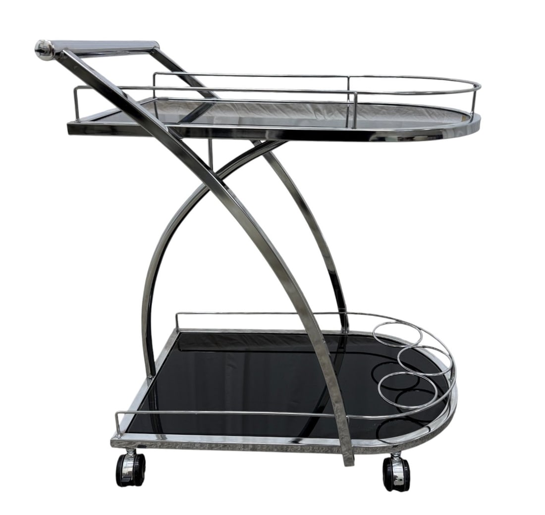 Robert E. Alker Attributed Bar Cart - 4