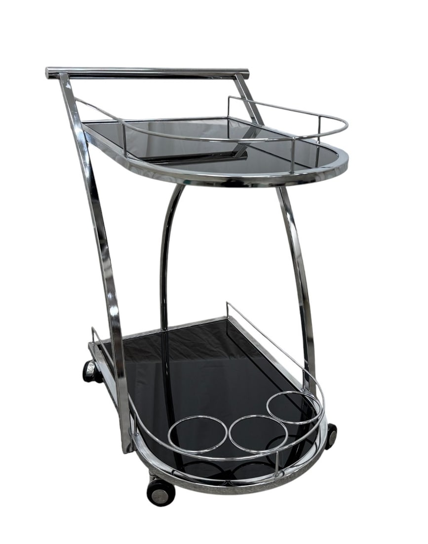 Robert E. Alker Attributed Bar Cart - 5