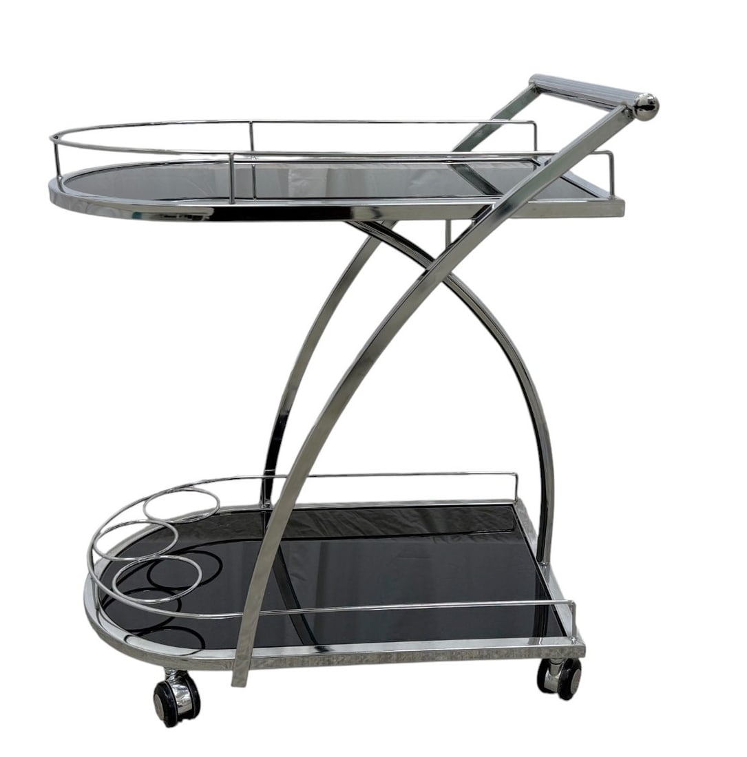 Robert E. Alker Attributed Bar Cart - 6