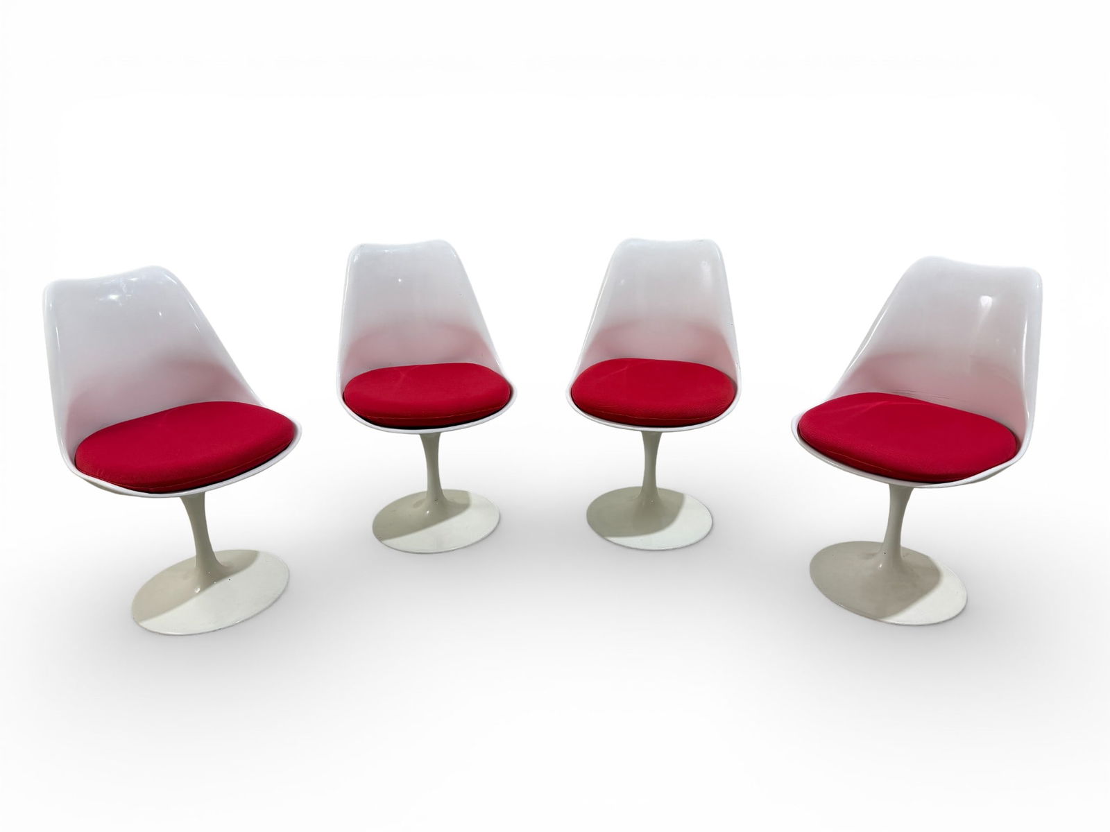 Saarinen Style Tulip Swivel Chairs - 4 (1 of 12)