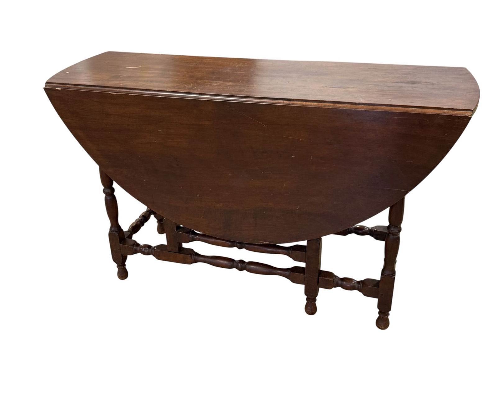 Antique Handmade Gate Leg Table (1 of 19)