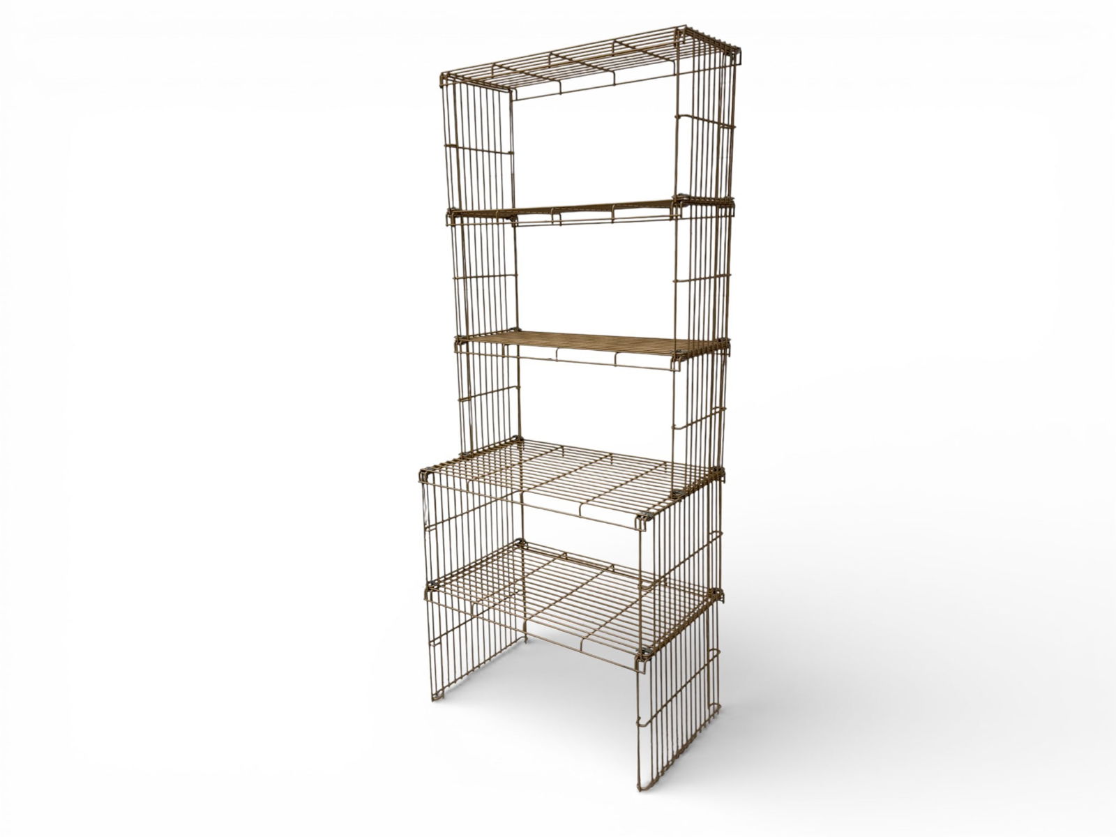 Mid Century Wire Shelf Rack (1 of 11)