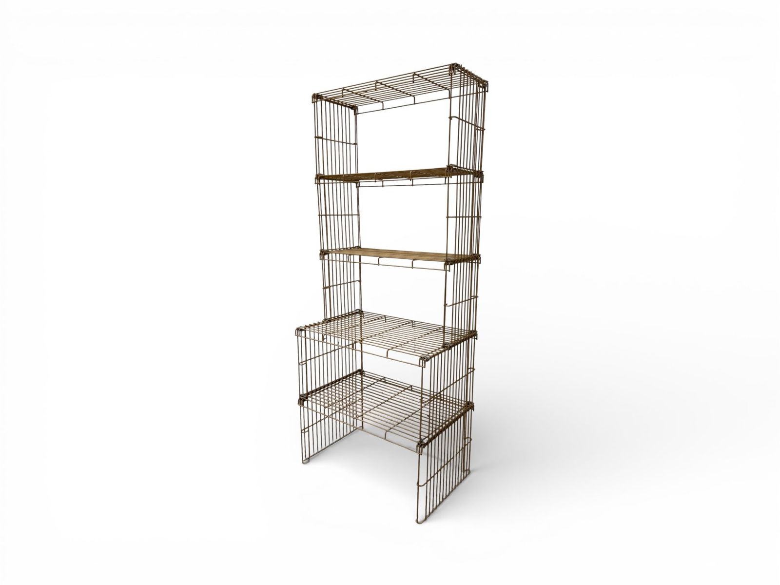 Mid Century Wire Shelf Rack (1 of 12)