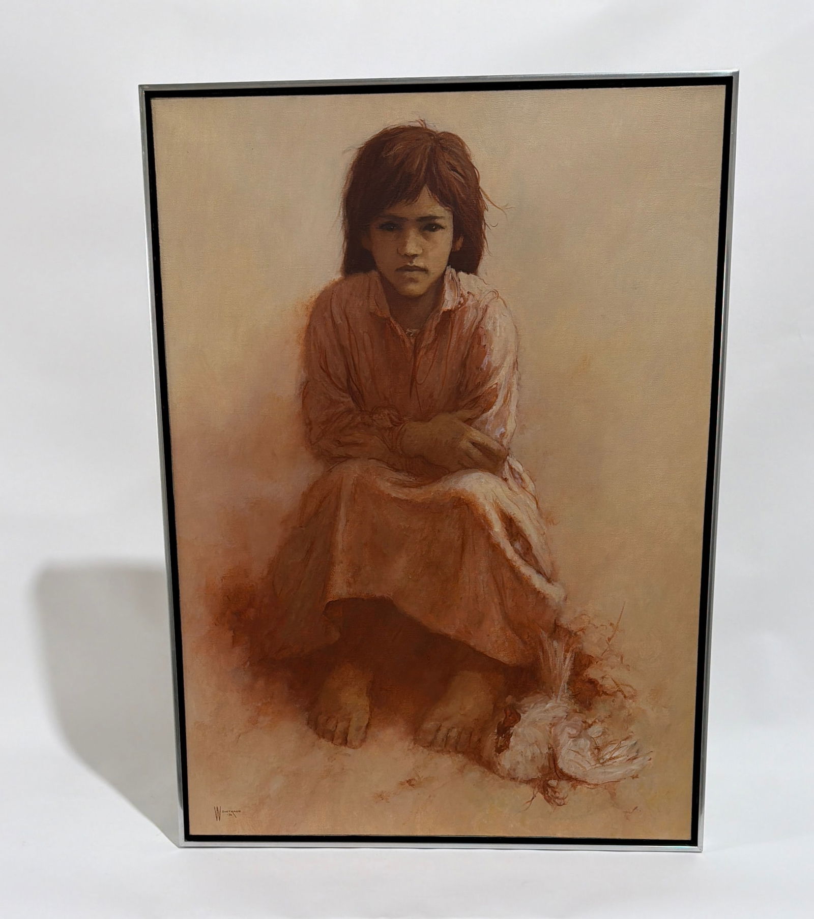 Oil Portrait Signed by William Weintraub '70 (1 of 13)