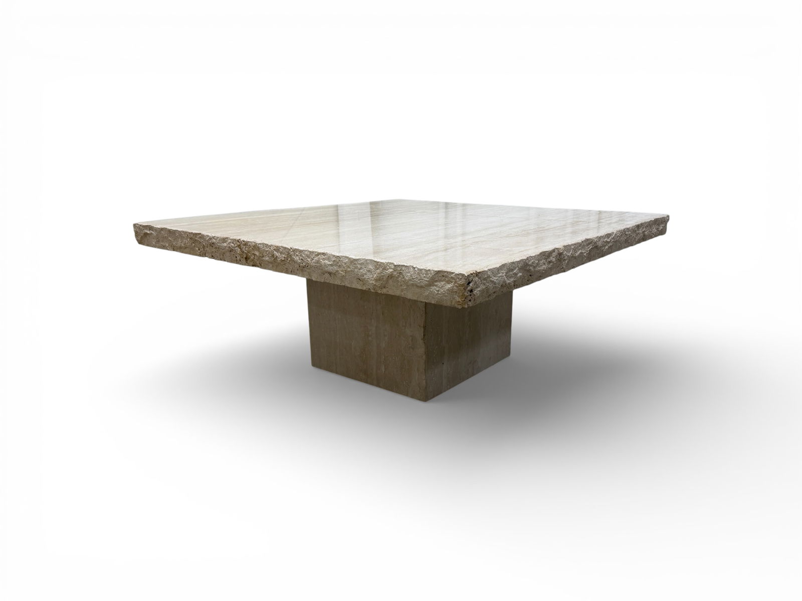 Italian Travertine Coffee Table (1 of 15)