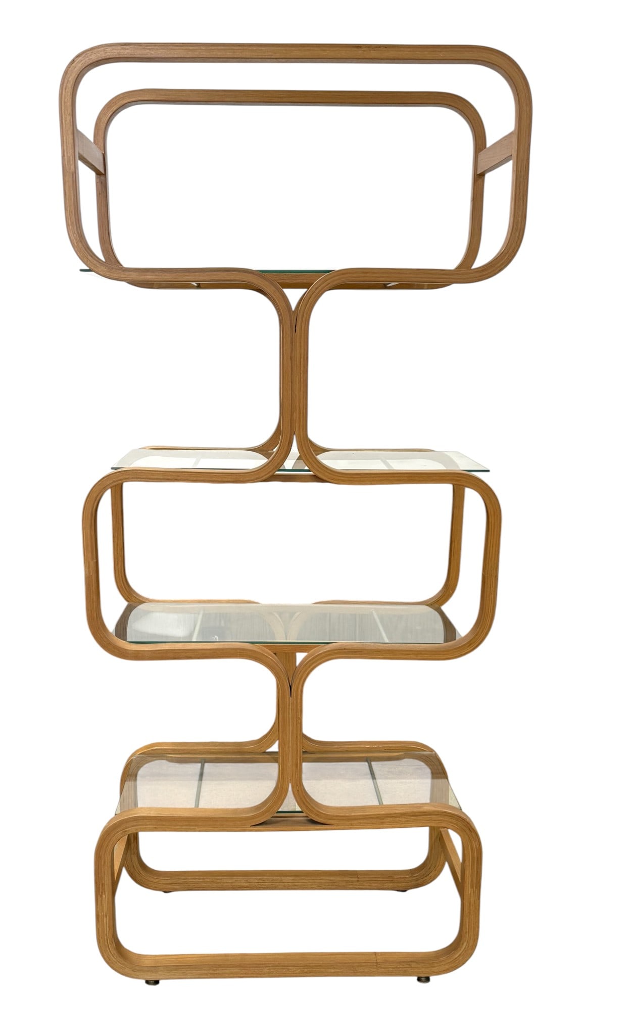 Plycraft Bentwood & Glass Etagere (1 of 13)