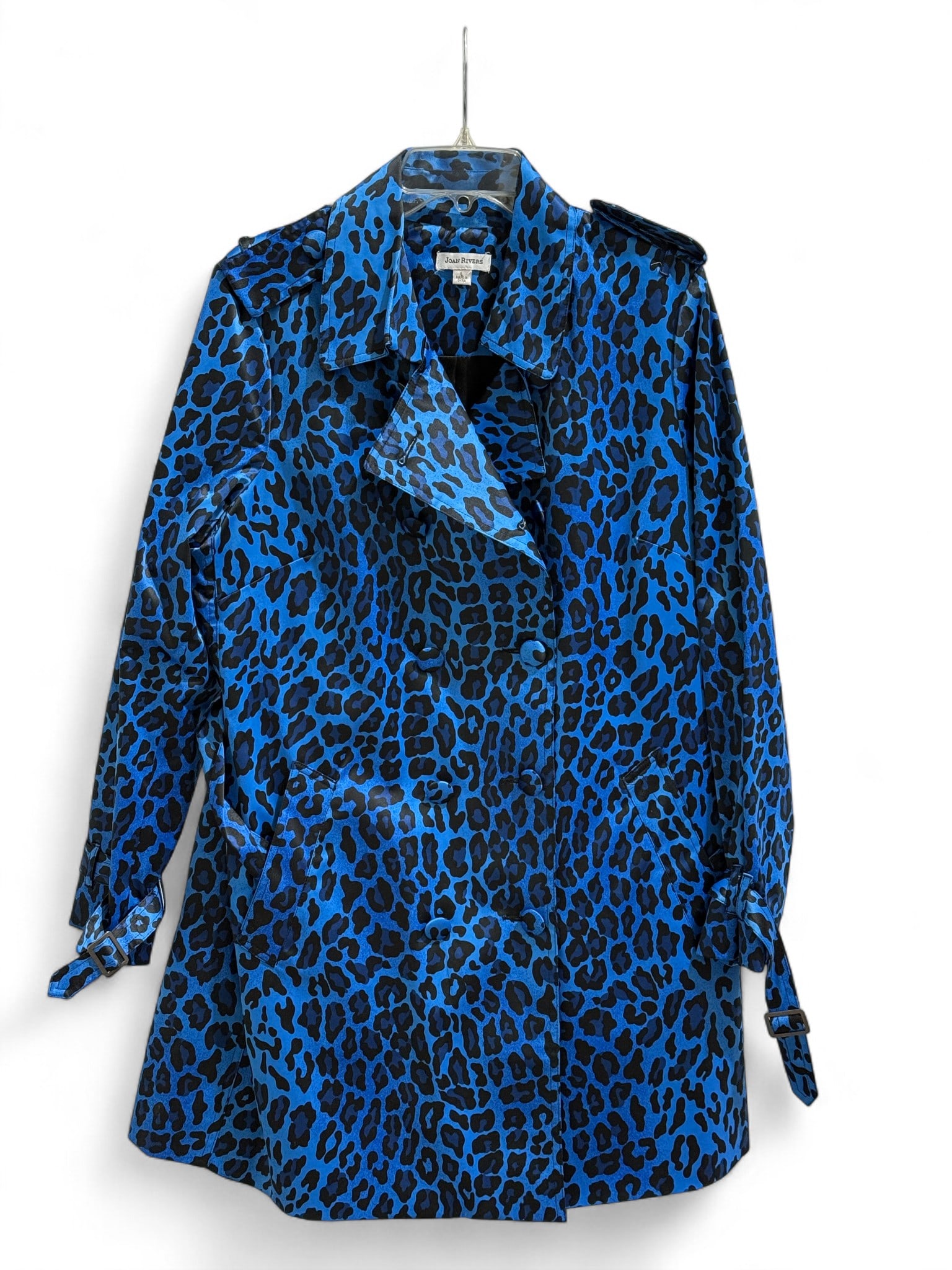 Joan Rivers Animal Print Trench Coat (1 of 8)