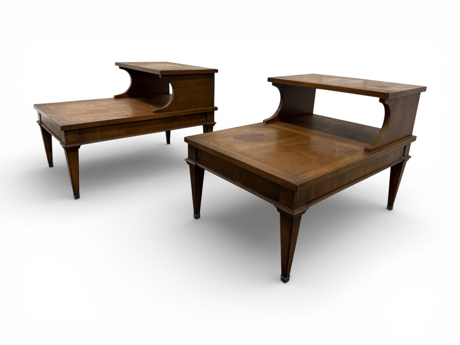 Lane Hollywood Regency Step Tables - Pair (1 of 13)
