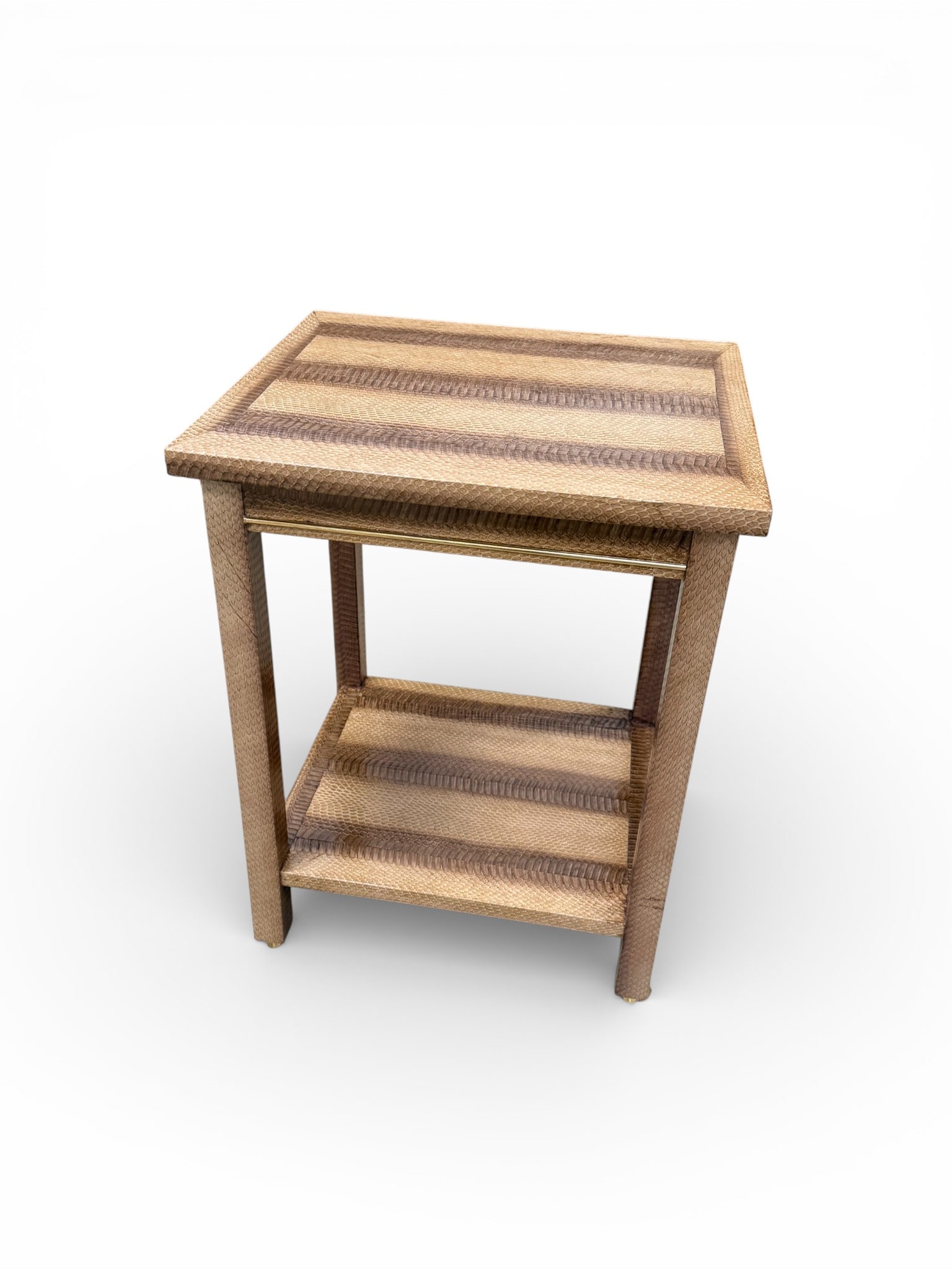 Karl Springer Style Two Tier Table (1 of 15)