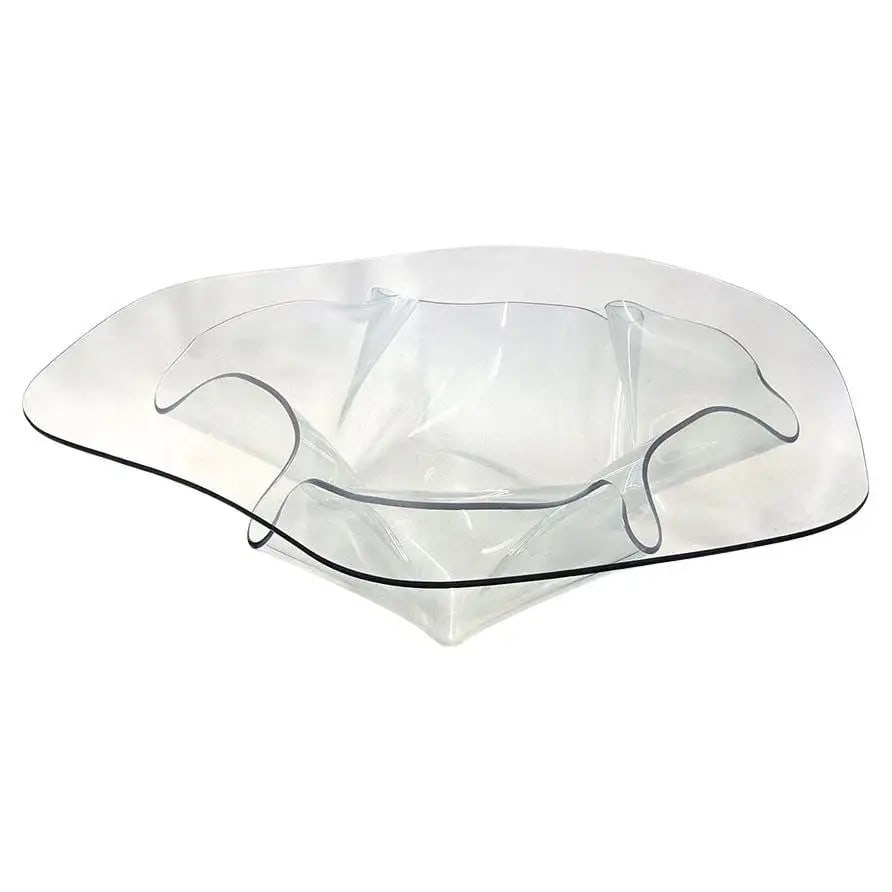 Laurel Fyfe Handkerchief Art Glass Coffee Table (1 of 8)