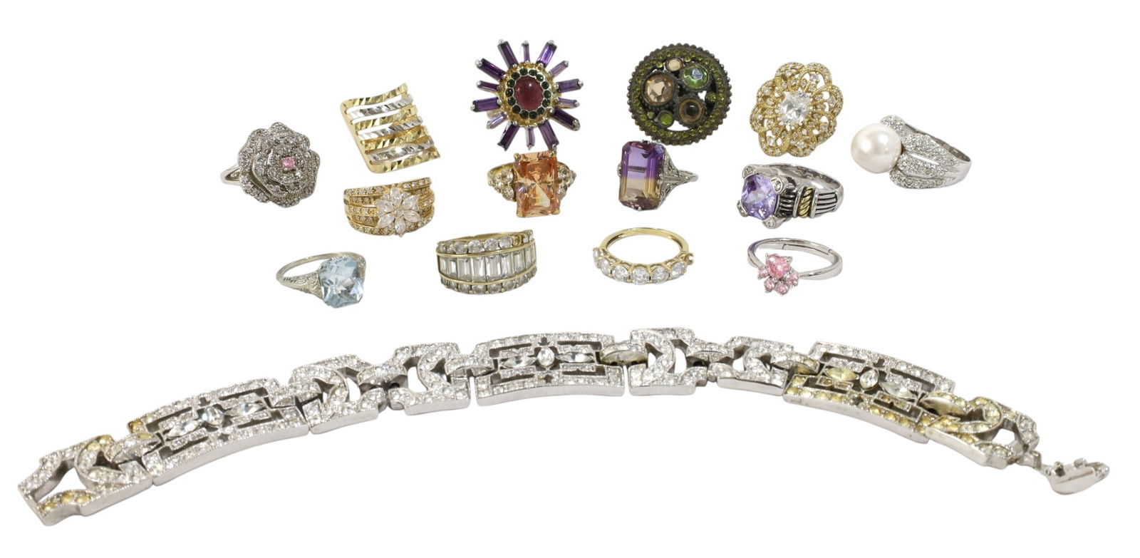 Costume Jewelry Lot - 15 pc. (1 of 14)