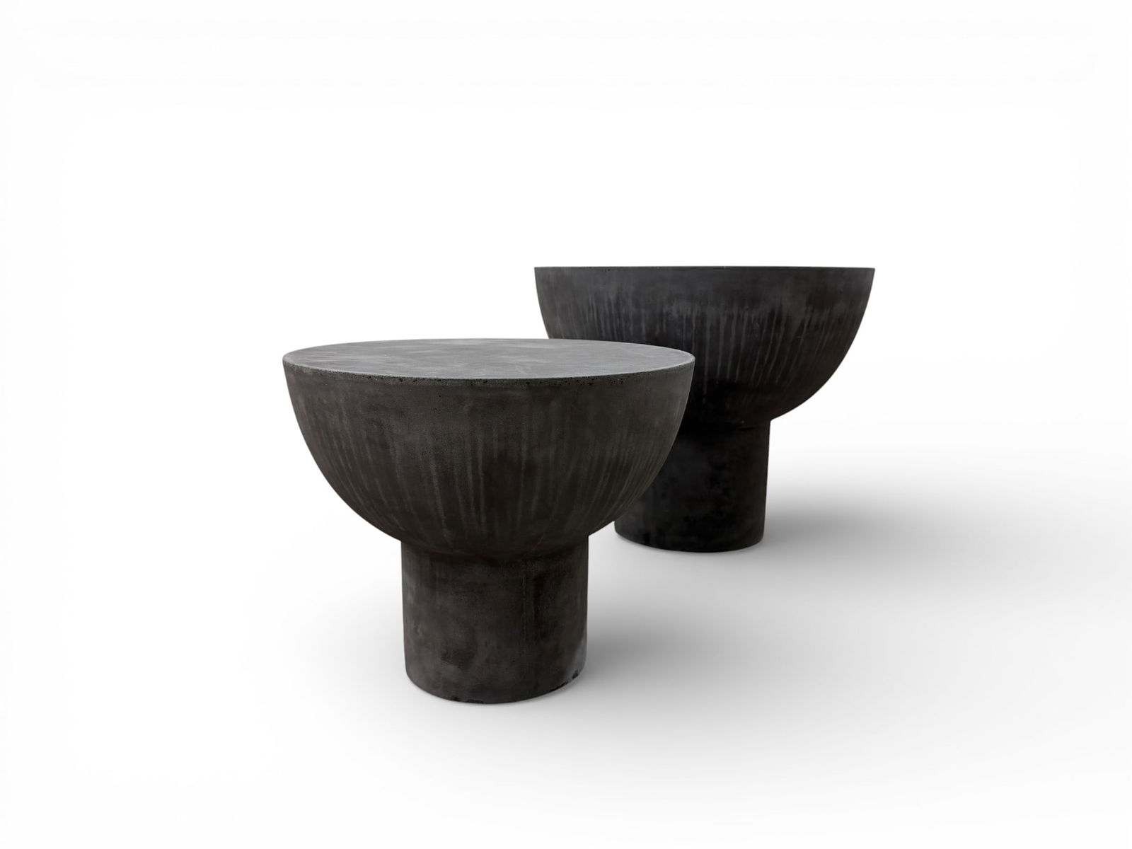 CB2 Bongo 2-Piece Outdoor Side Table Set - 3