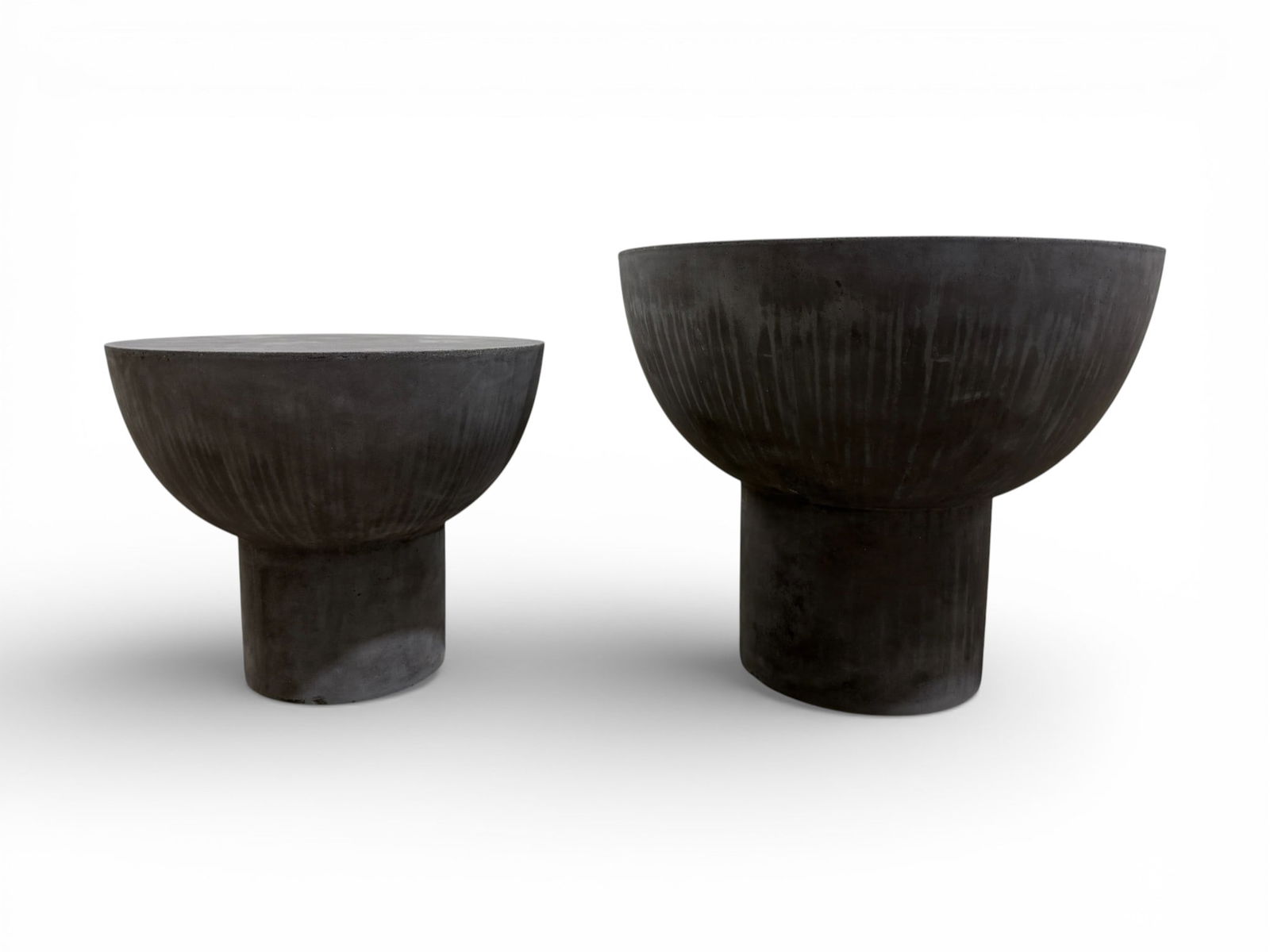 CB2 Bongo 2-Piece Outdoor Side Table Set - 4