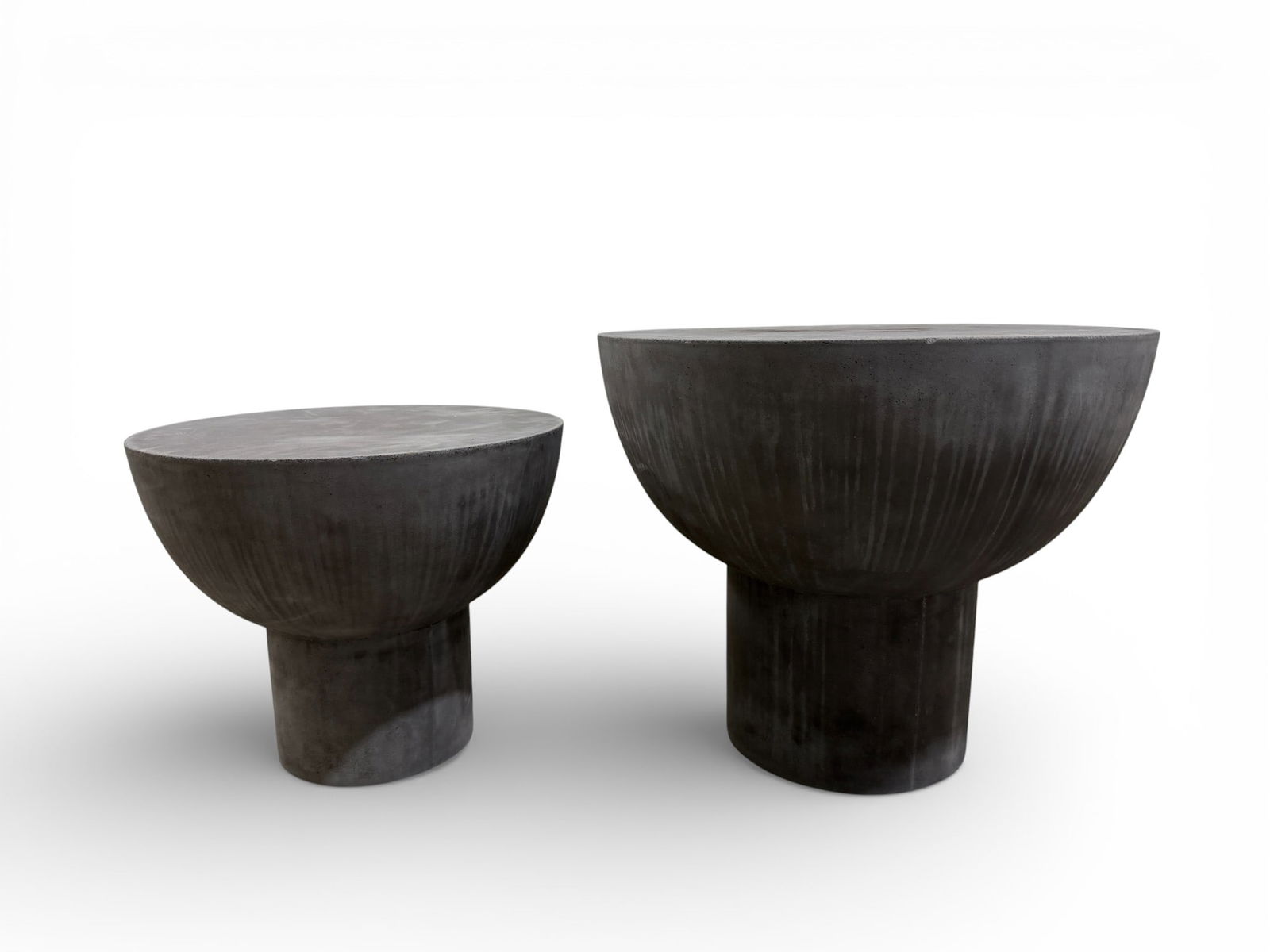 CB2 Bongo 2-Piece Outdoor Side Table Set - 5