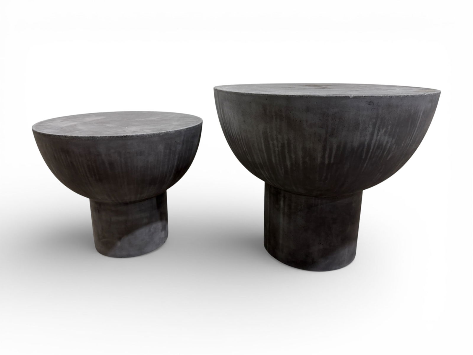 CB2 Bongo 2-Piece Outdoor Side Table Set - 8