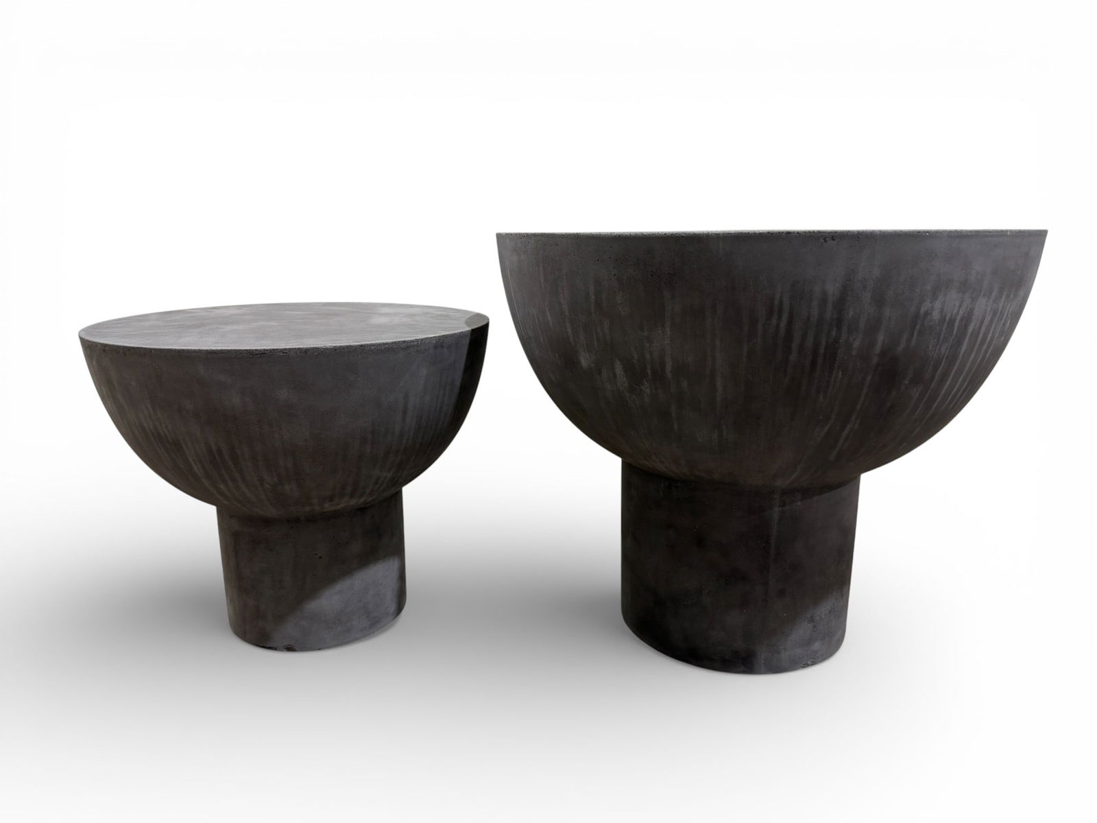 CB2 Bongo 2-Piece Outdoor Side Table Set - 9