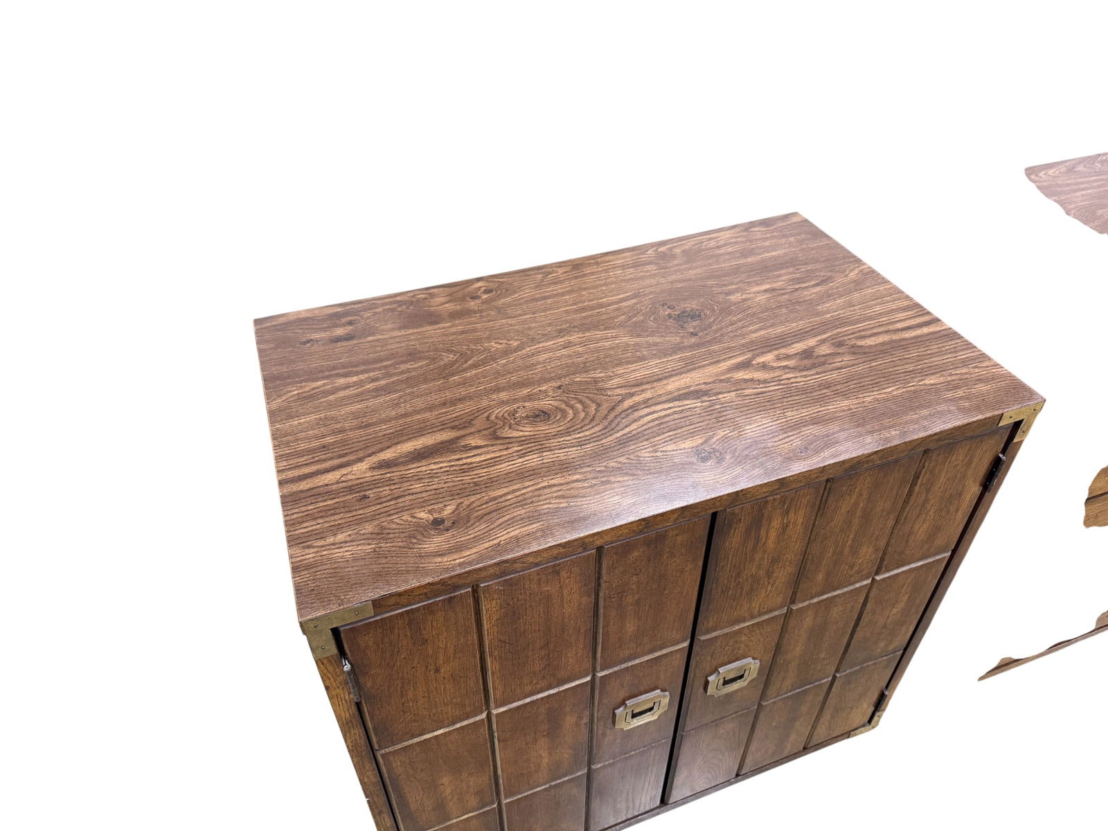 Campaign Style Stacking Cabinets - 2 - 4