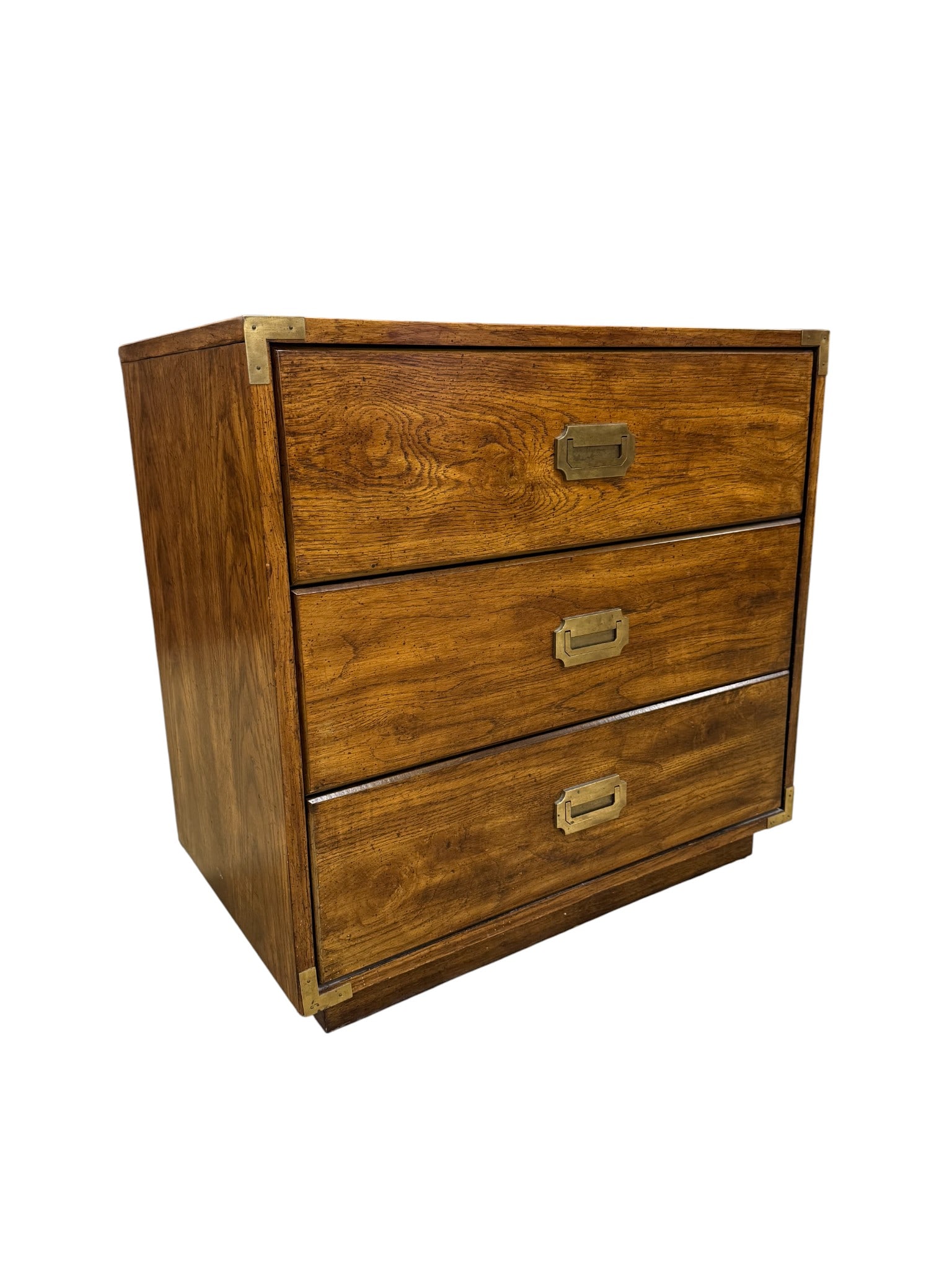 Campaign Style 3 Drawer Chest (1 of 14)