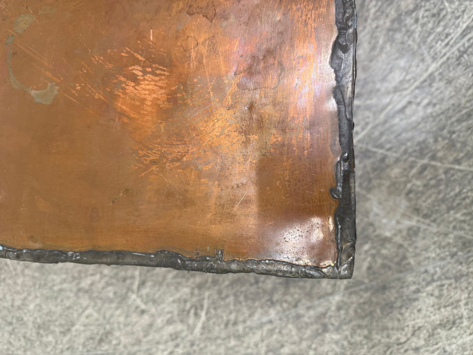 Brutalist Copper Cubes - Pair - 10