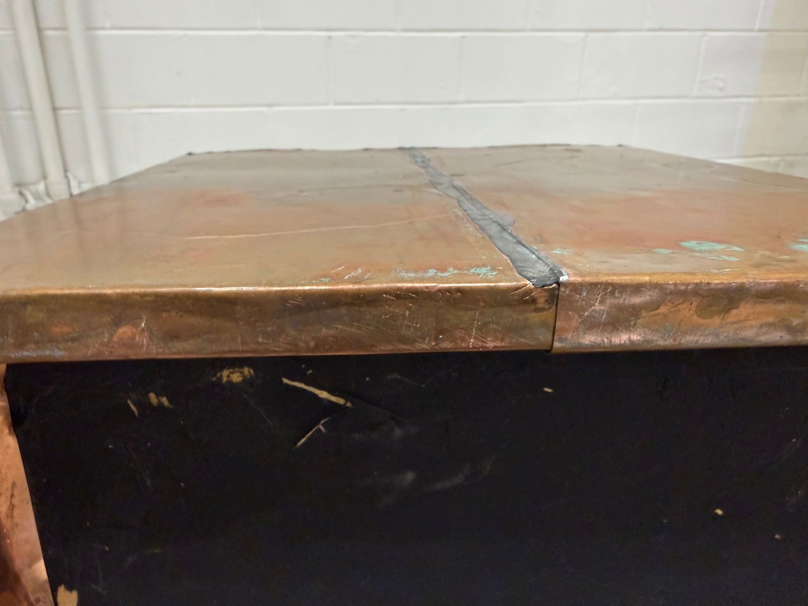 Brutalist Copper Cubes - Pair - 12