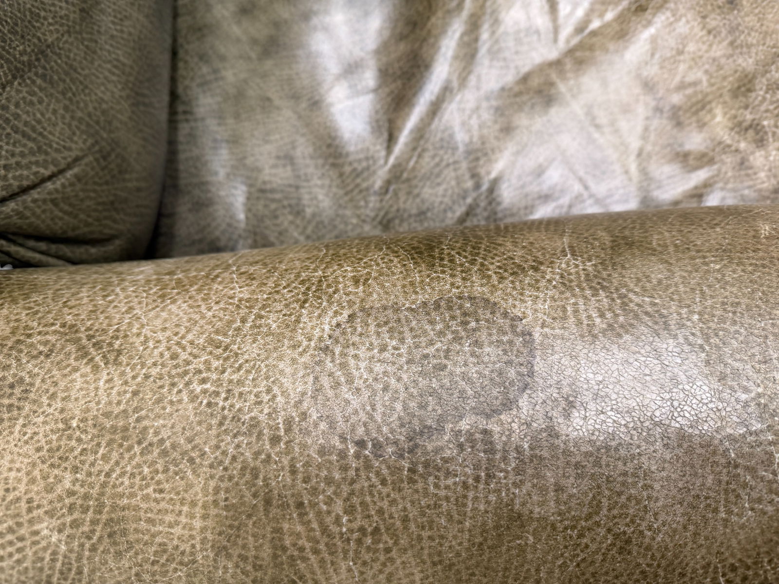 Leather Wingback Chairs - Pair - 16