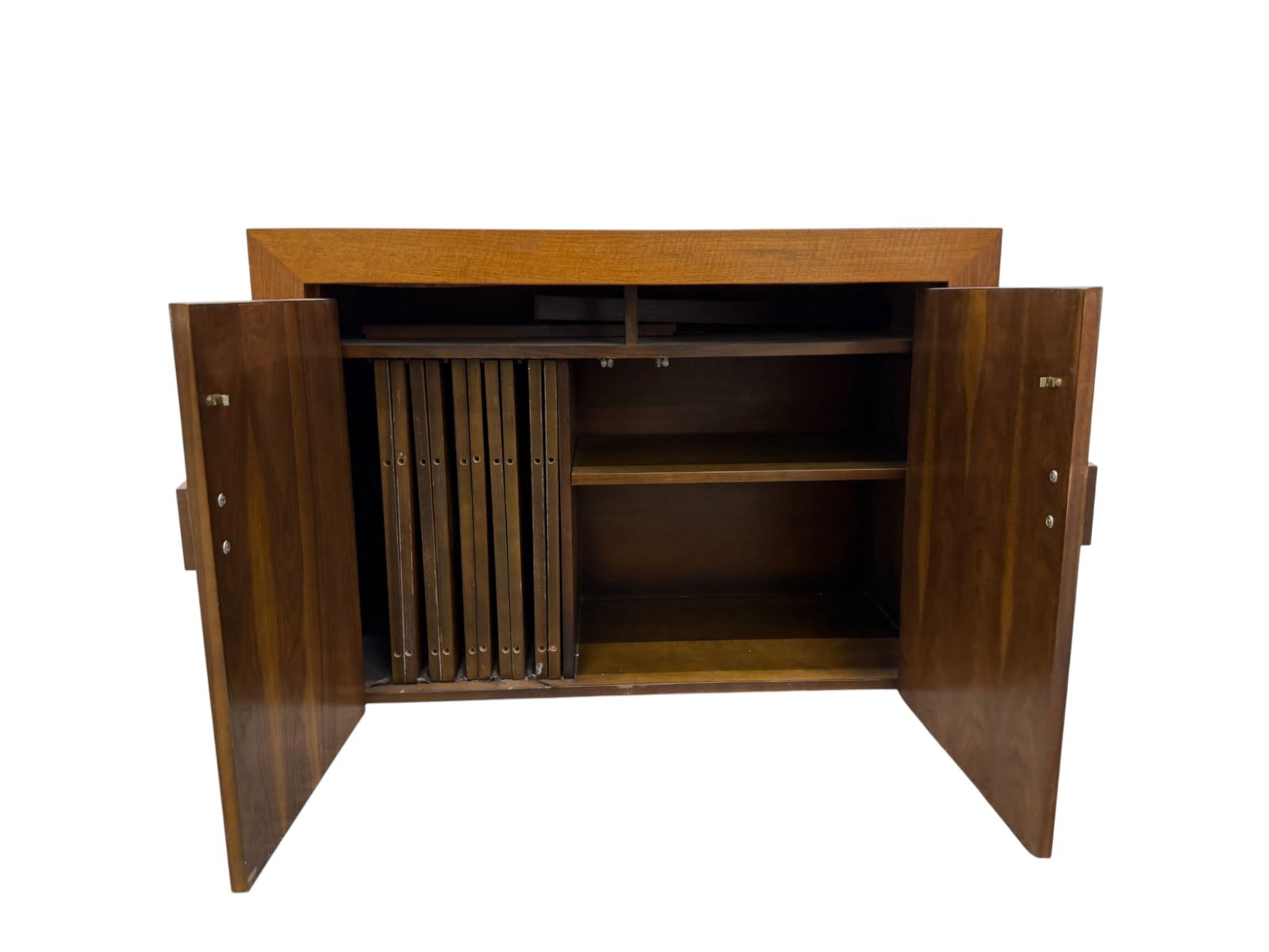 Mid Century Walnut Server-Dining Table - 12