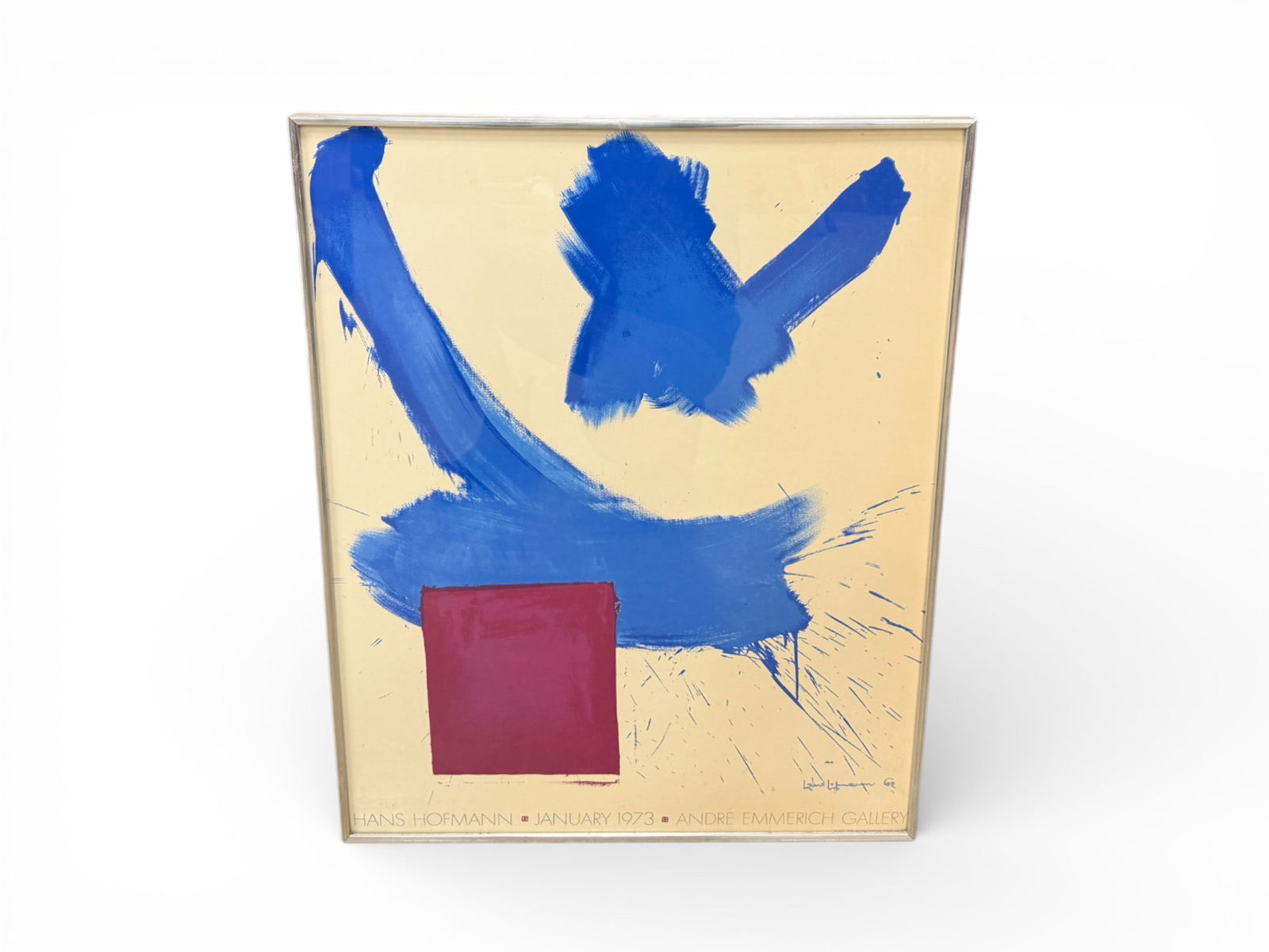 Hans Hofmann January 1973 Exhibition Poster (1 of 7)