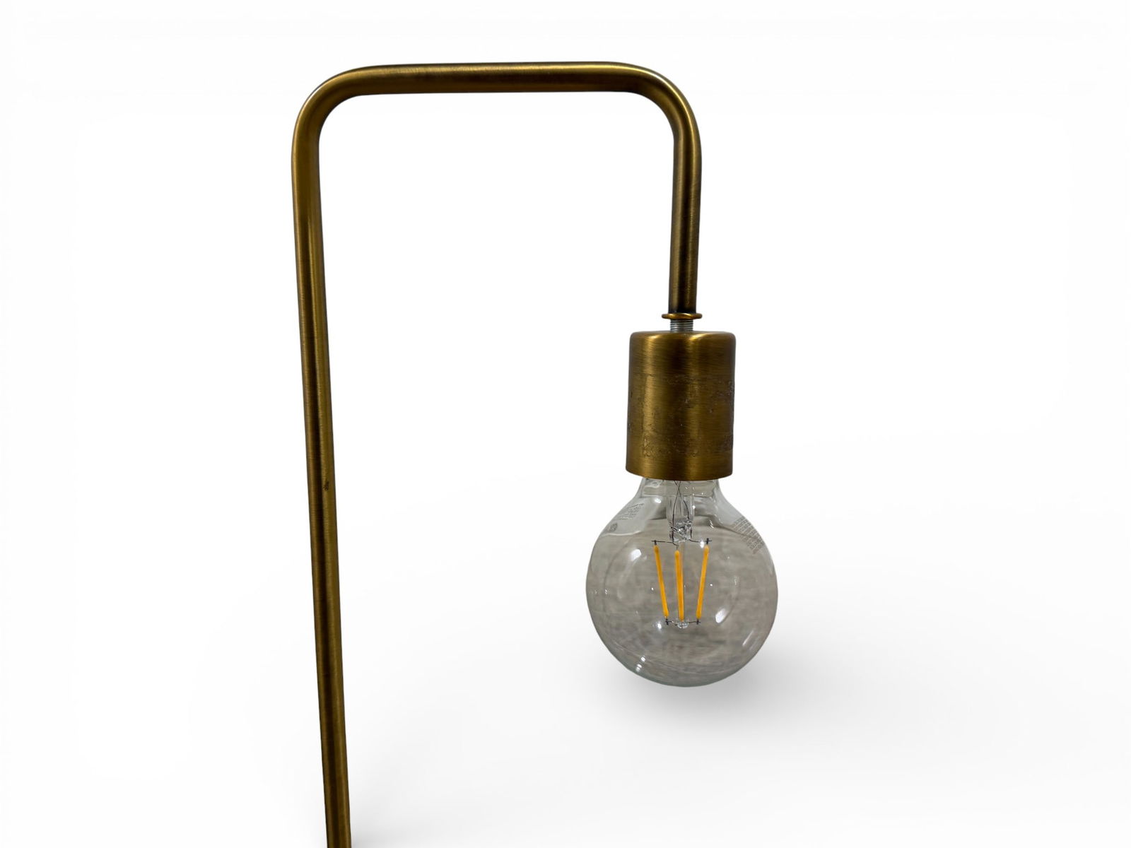 CB2 Brass Arc Table Lamp - 4