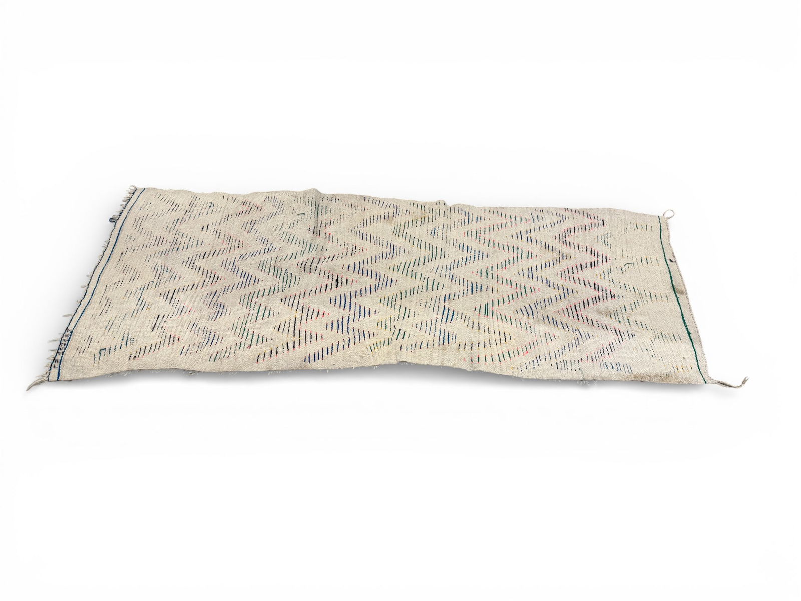 Hand-Knotted Chevron Runner - 10