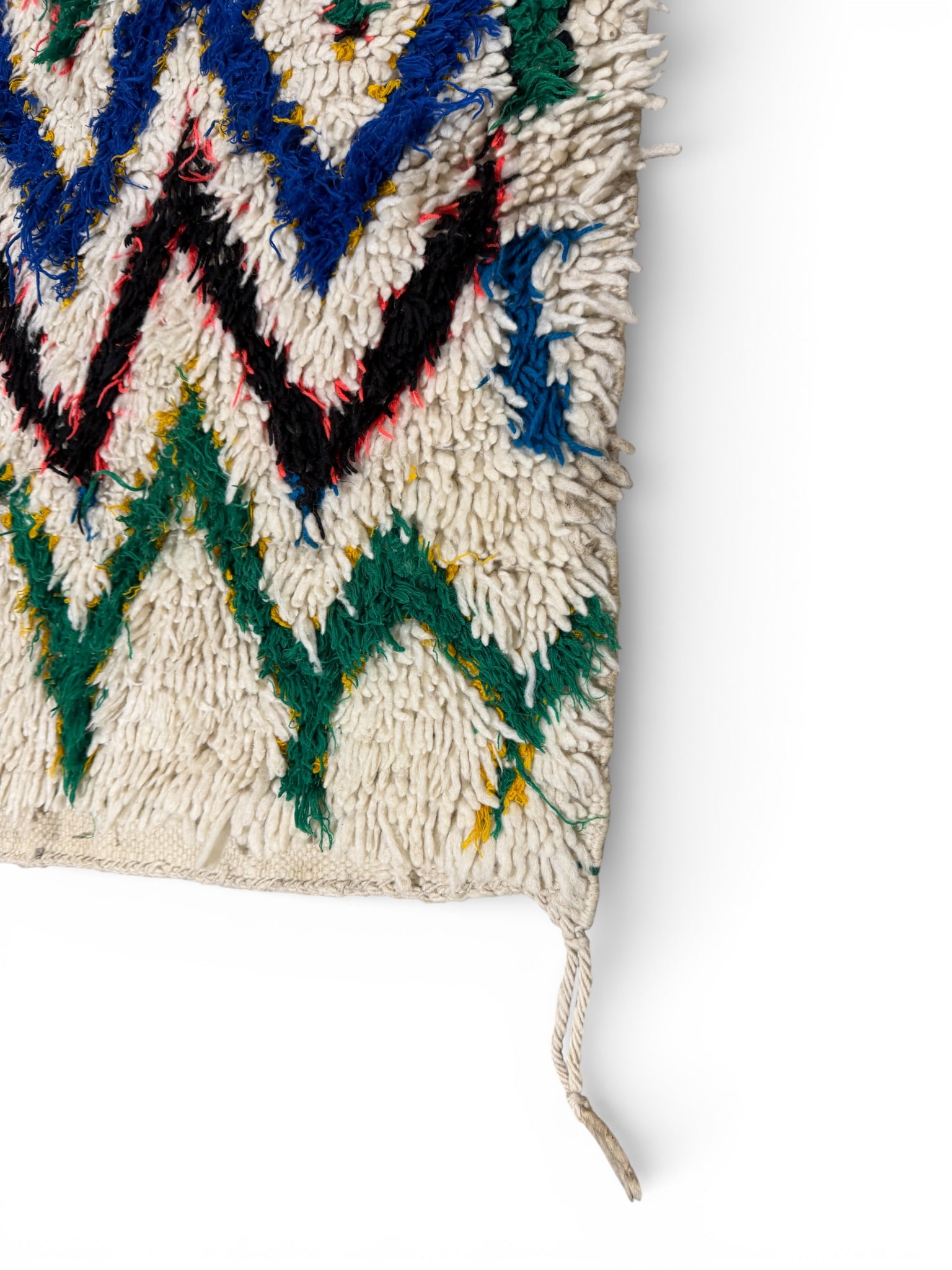 Hand-Knotted Chevron Runner - 9