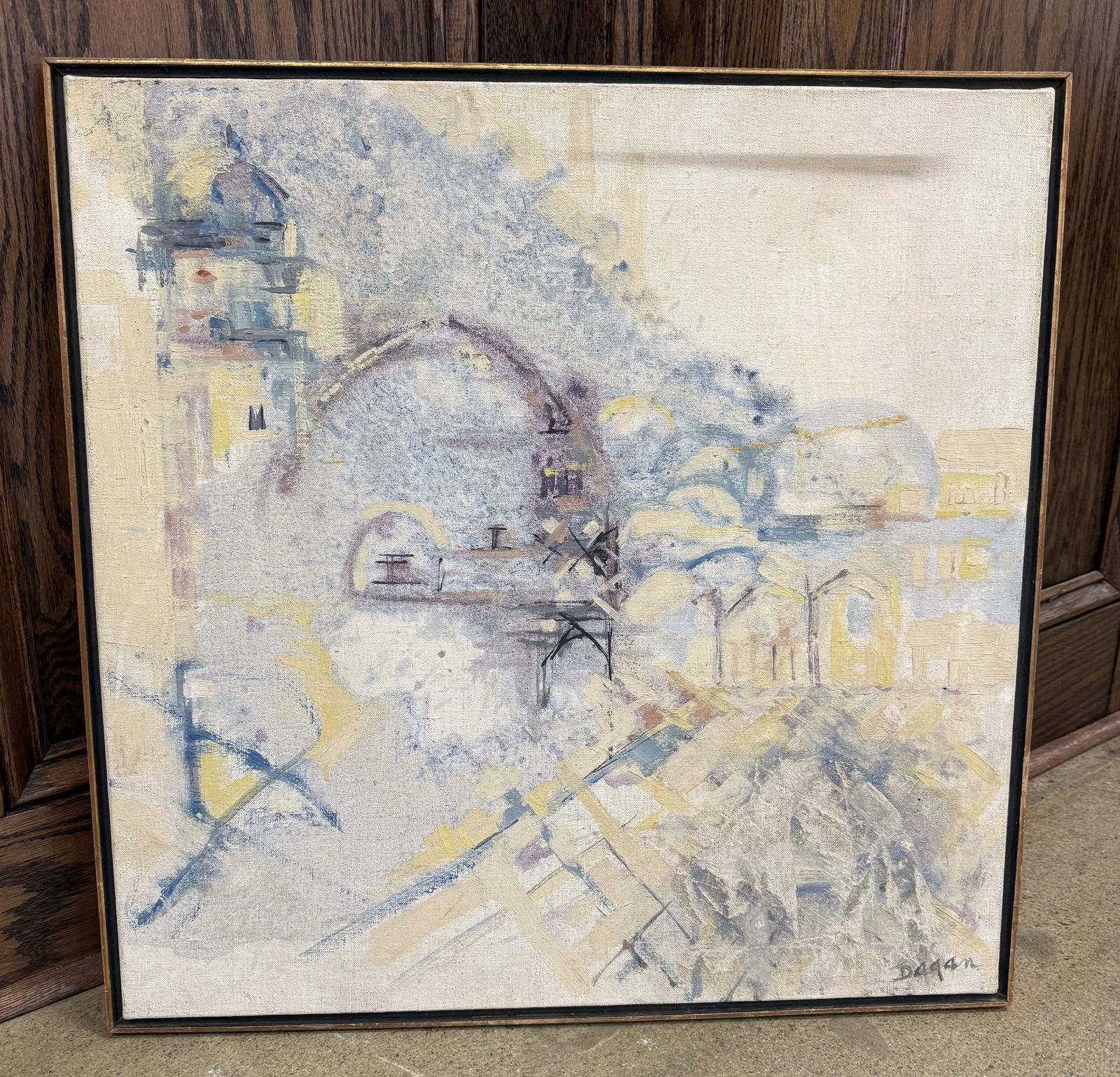 Signed Géula Dagan - Oil on Canvas (1 of 7)