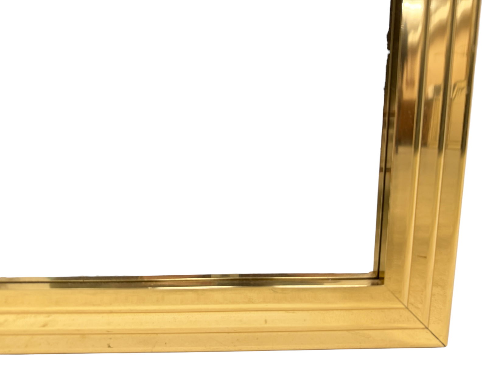 Brass Beveled Mirror - 6