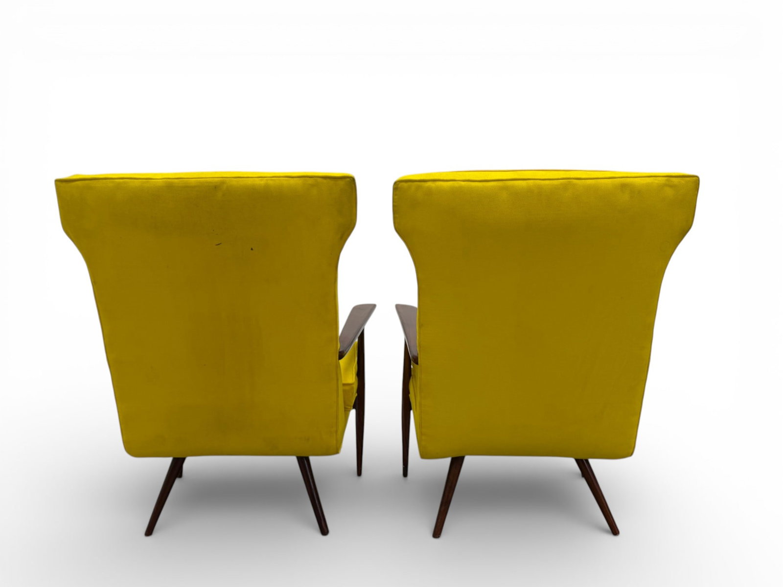 Widdicomb Walnut Lounge Chairs - Pair - 6