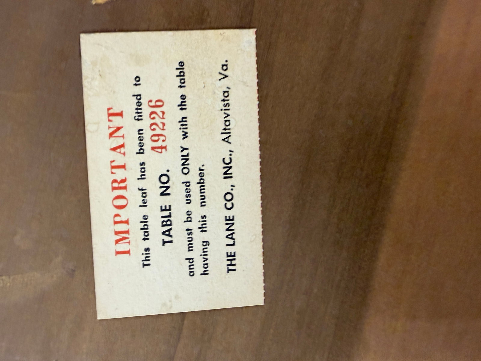 Lane Tower Dining Table - 16