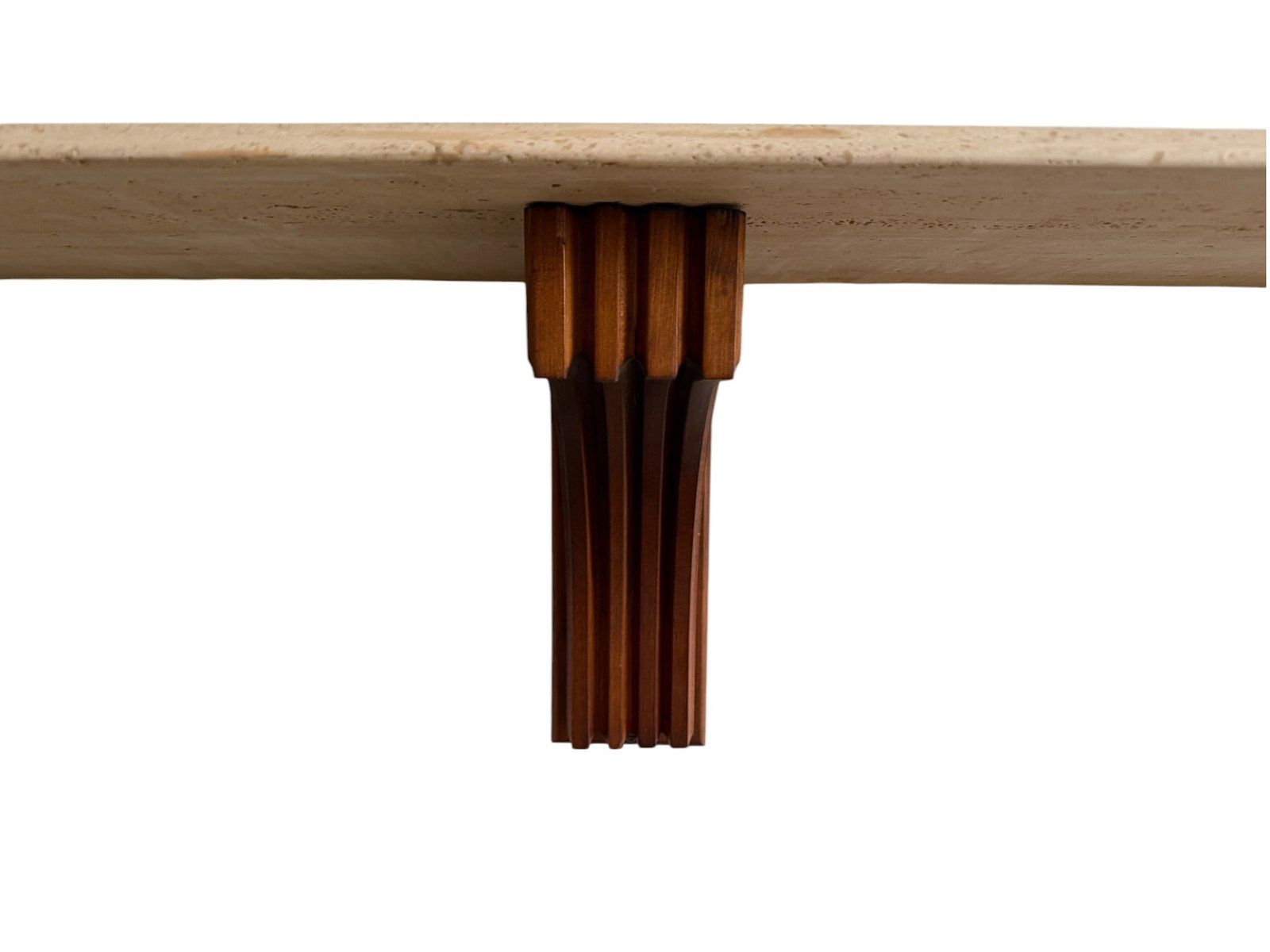 Travertine Wall Mounted Console Table - 7