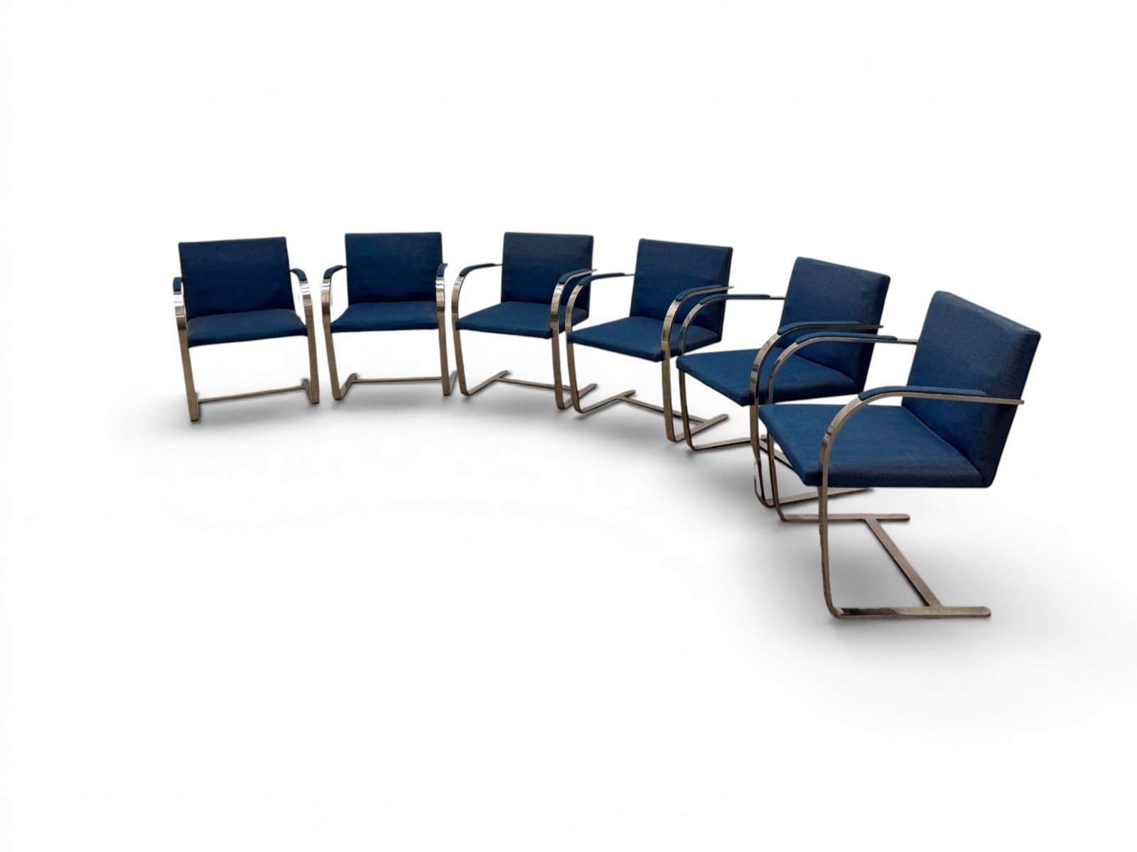 Six Knoll Brno Dining Chairs by Mies van der Rohe - 3