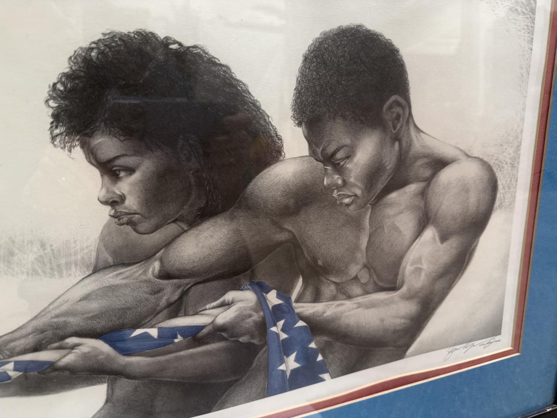 Signed Gilbert Young Print - 2