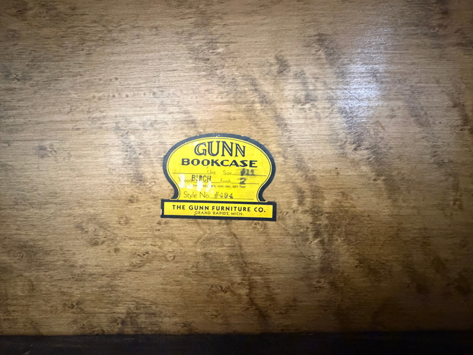 Gunn 4 Stack Barrister Bookcase - 6