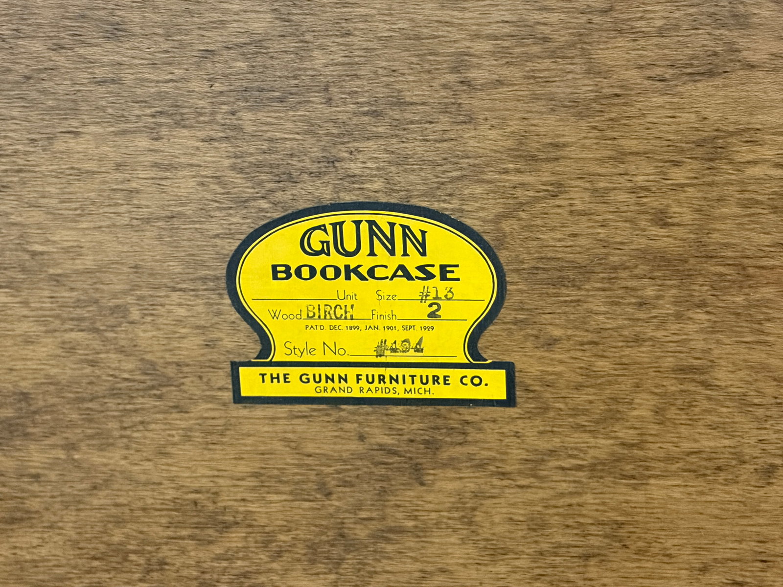 Gunn 4 Stack Barrister Bookcase - 8